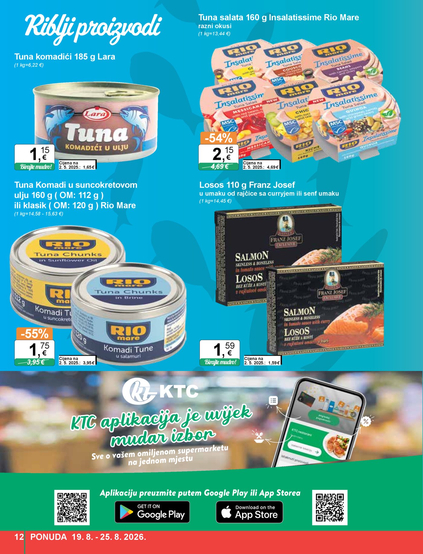 KTC katalog široke potrošnje 19.08.-25.08.2026