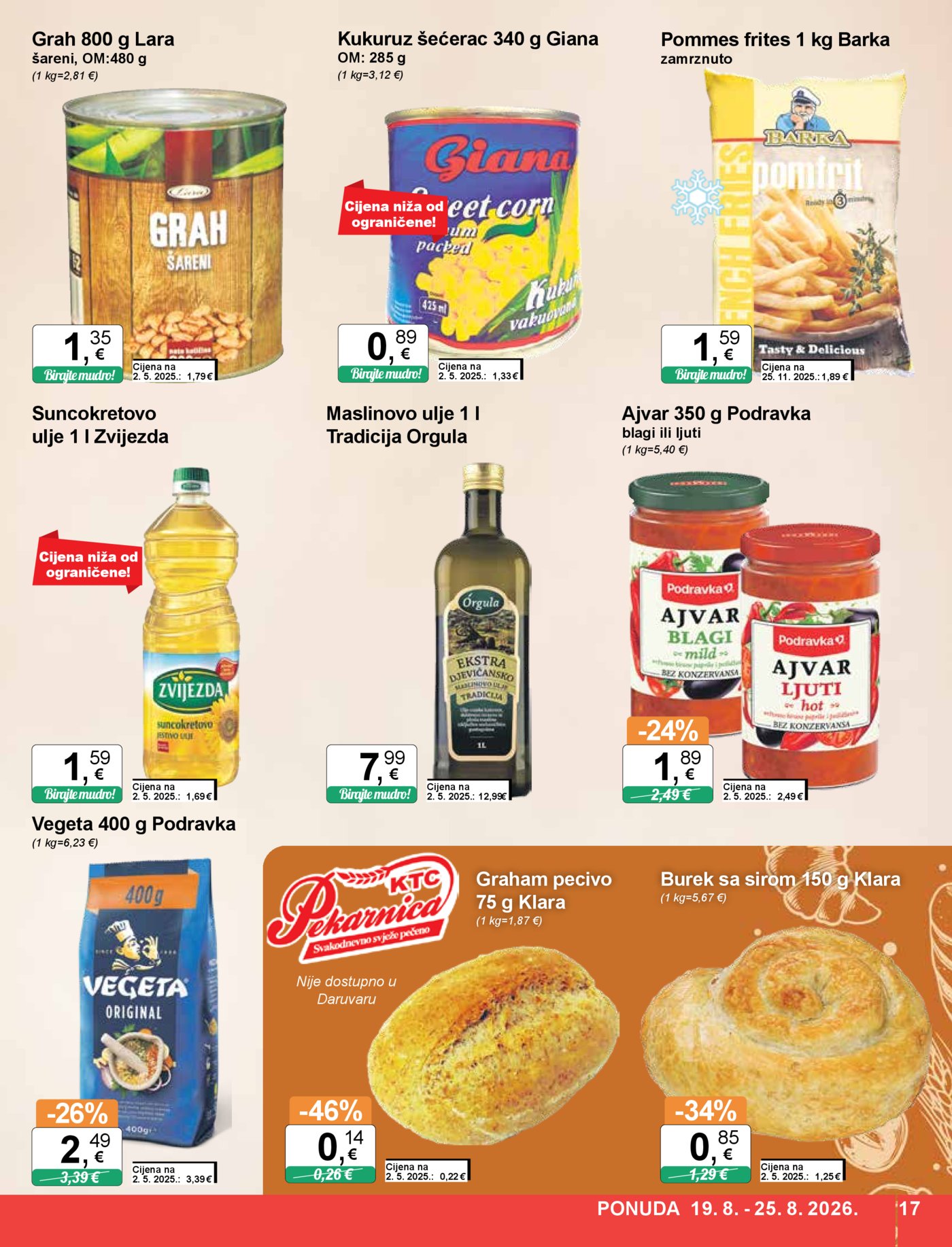 KTC katalog široke potrošnje 19.08.-25.08.2026