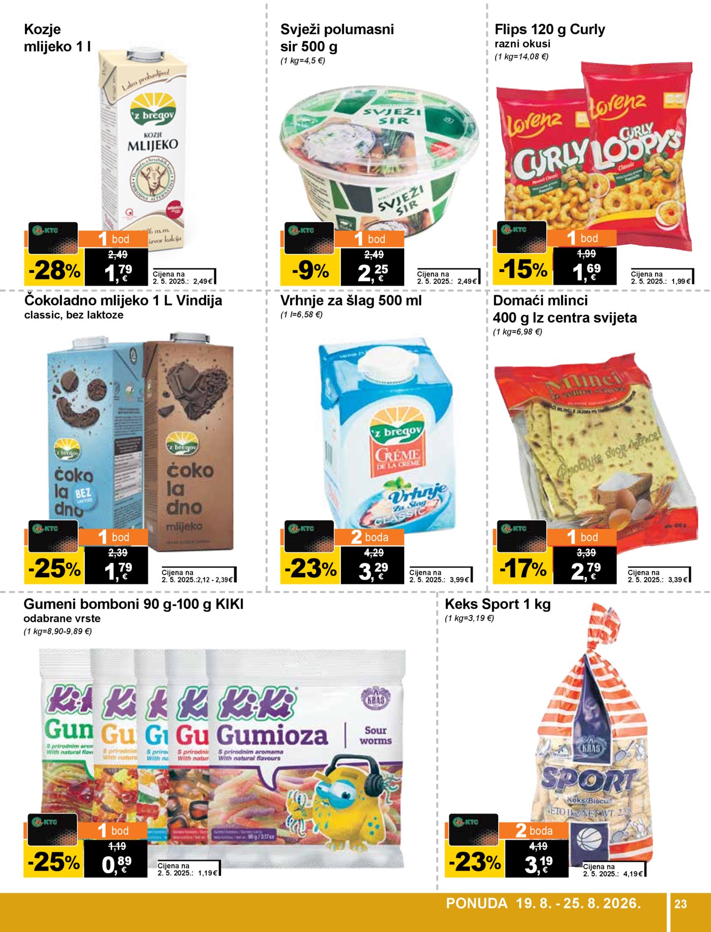 KTC katalog široke potrošnje 19.08.-25.08.2026