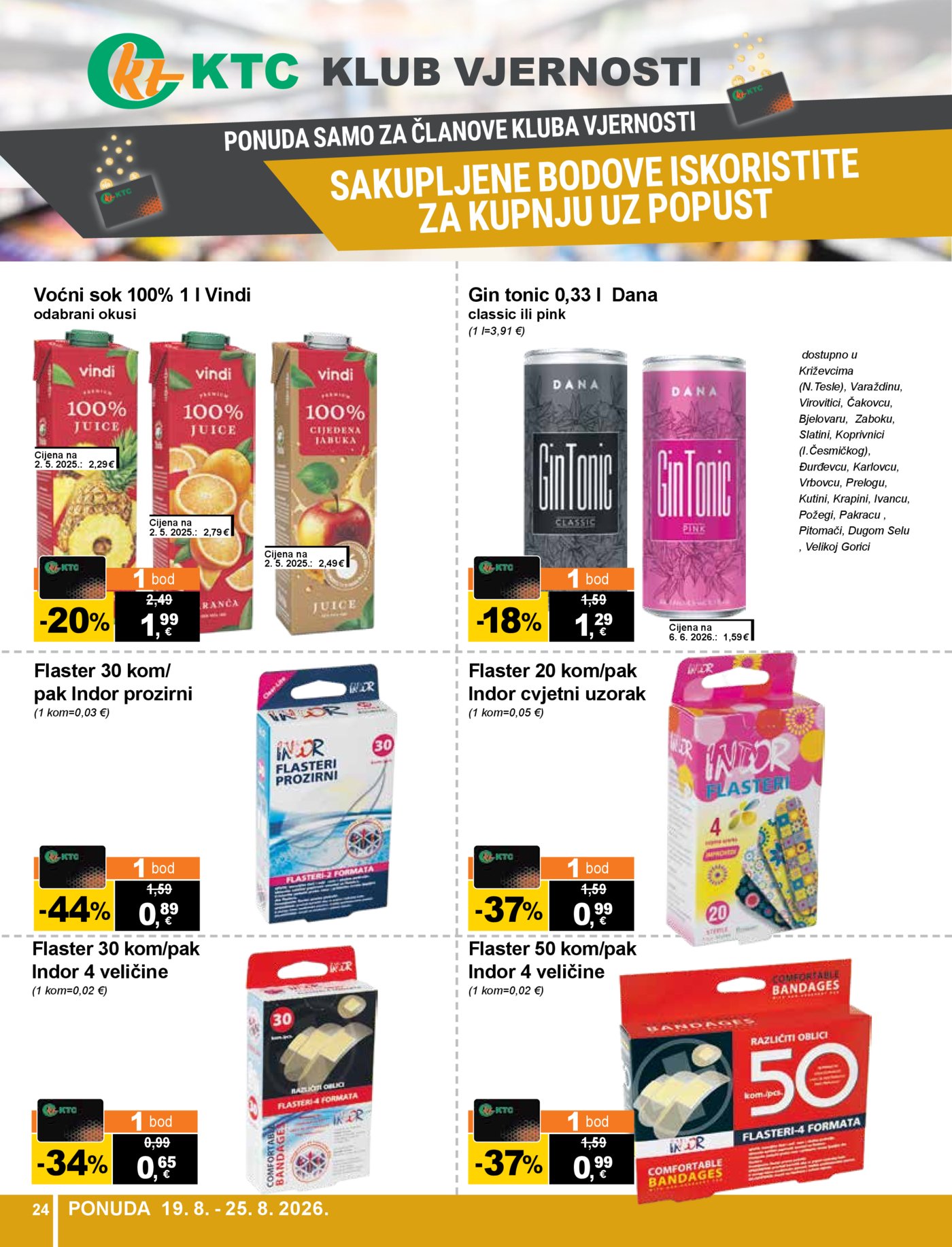 KTC katalog široke potrošnje 19.08.-25.08.2026