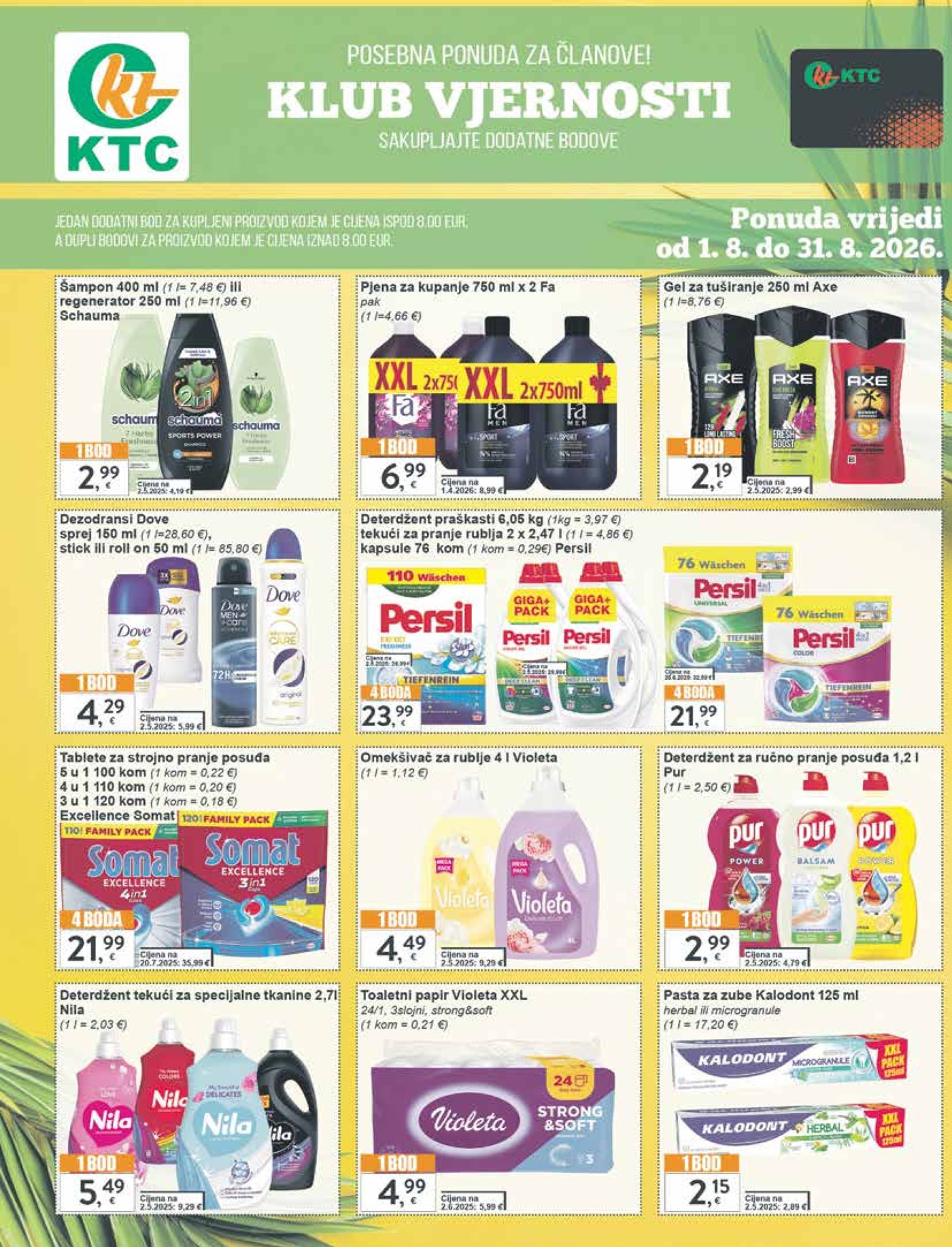 KTC katalog široke potrošnje 19.08.-25.08.2026