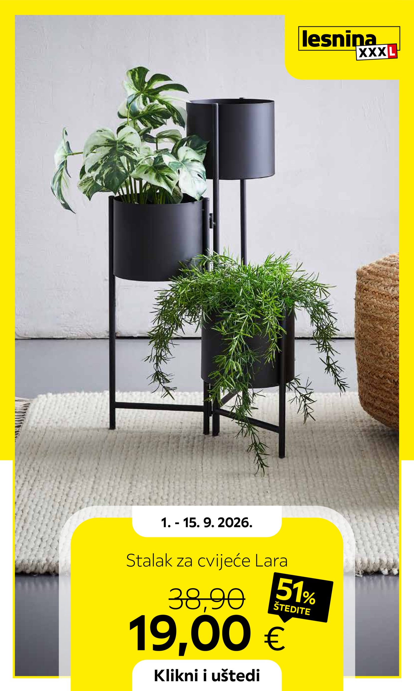 Lesnina katalog Akcija 01.09.-15.09.2026.