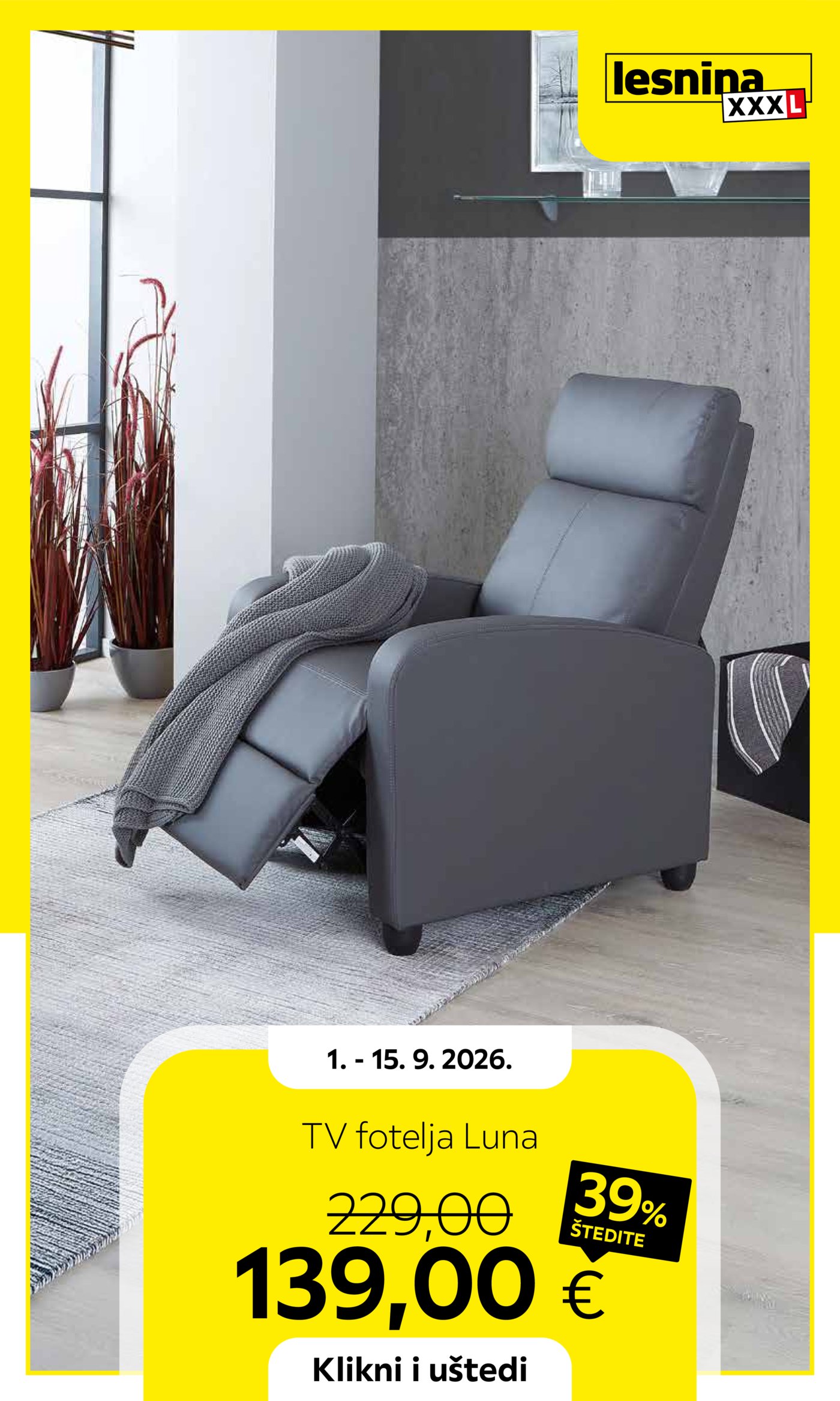 Lesnina katalog Akcija 01.09.-15.09.2026.