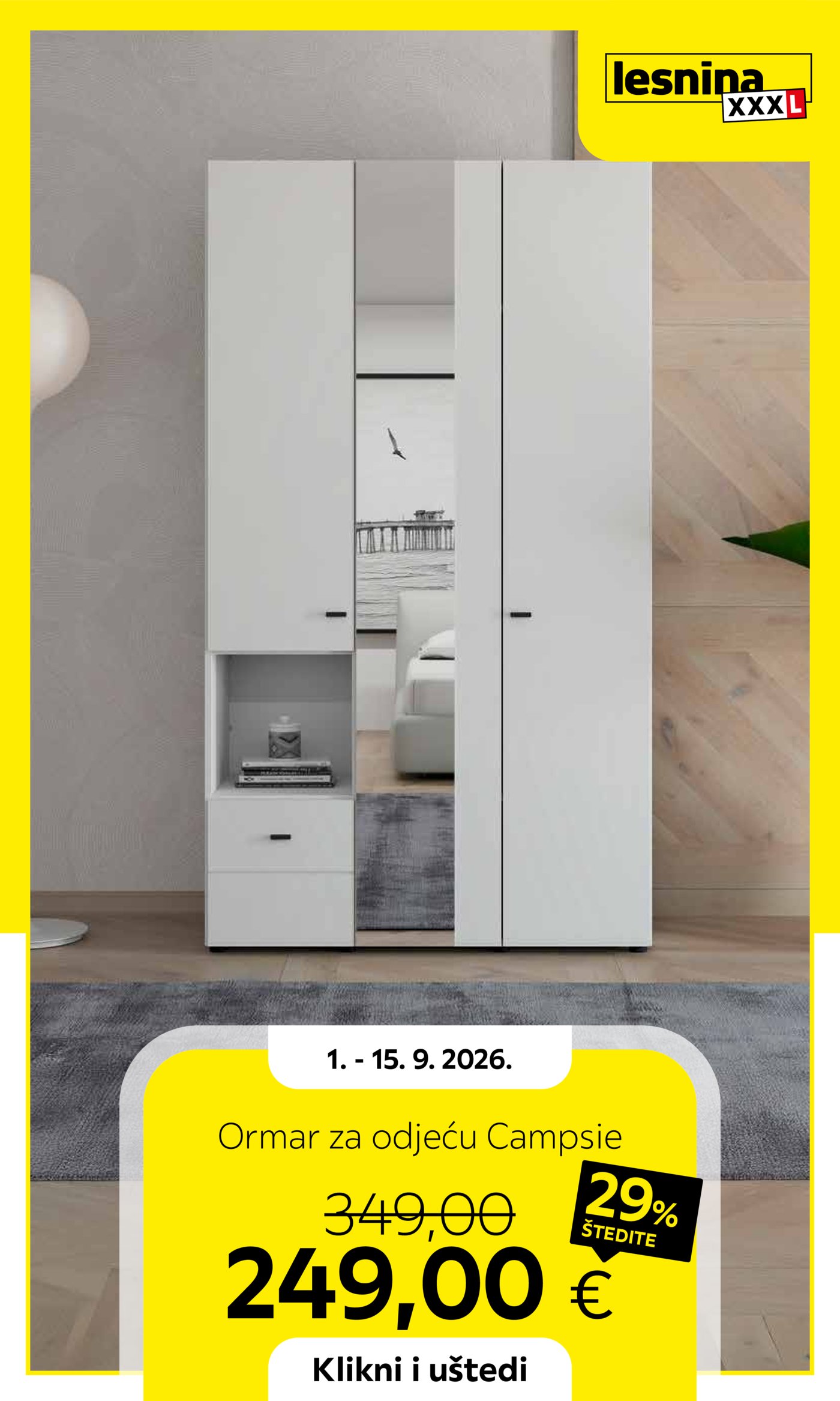 Lesnina katalog Akcija 01.09.-15.09.2026.