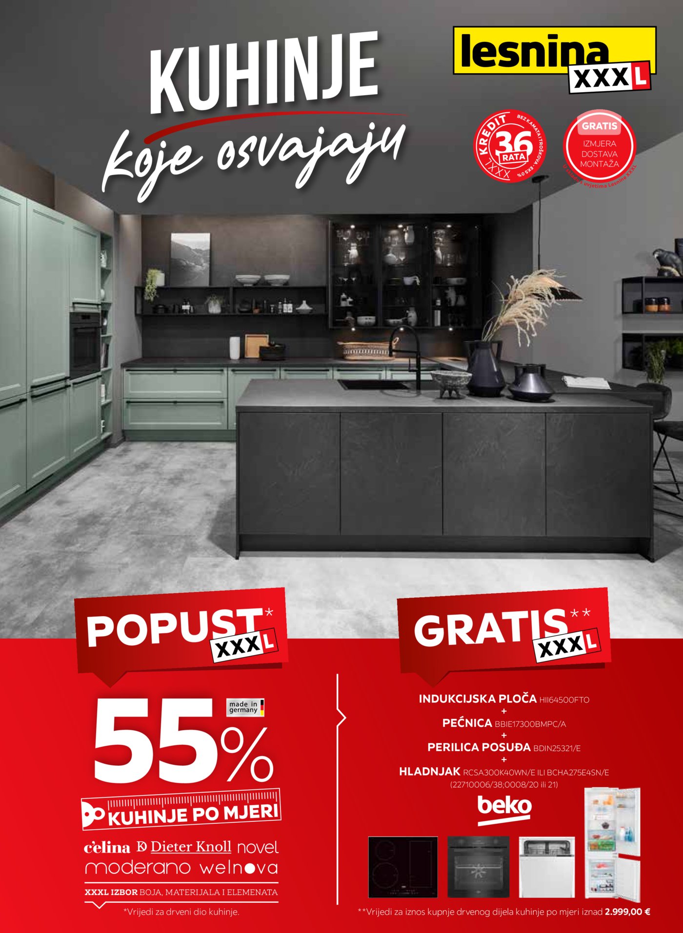 Lesnina katalog Kuhinje 01.09. - 23.09.2026.
