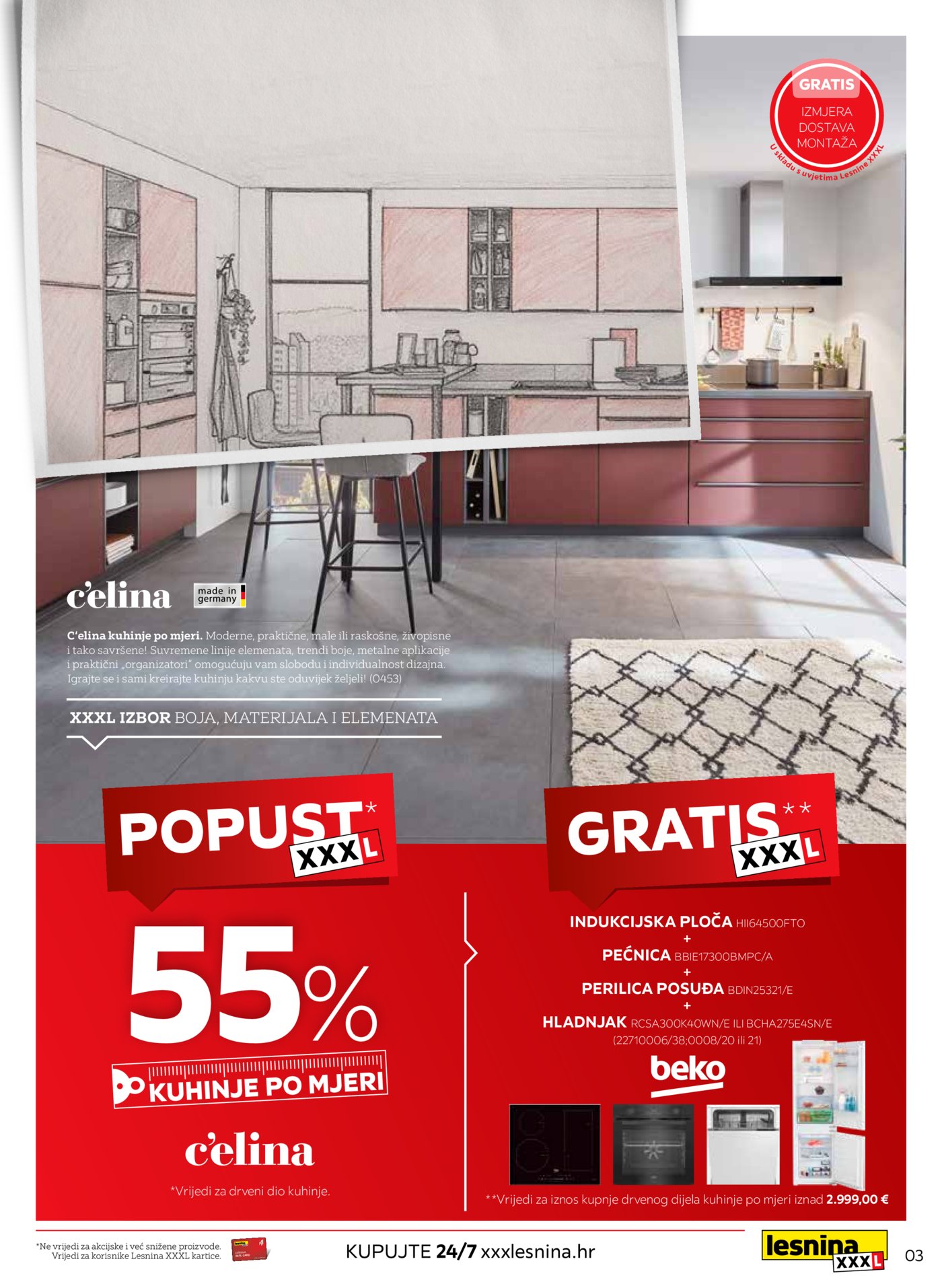 Lesnina katalog Kuhinje 01.09. - 23.09.2026.