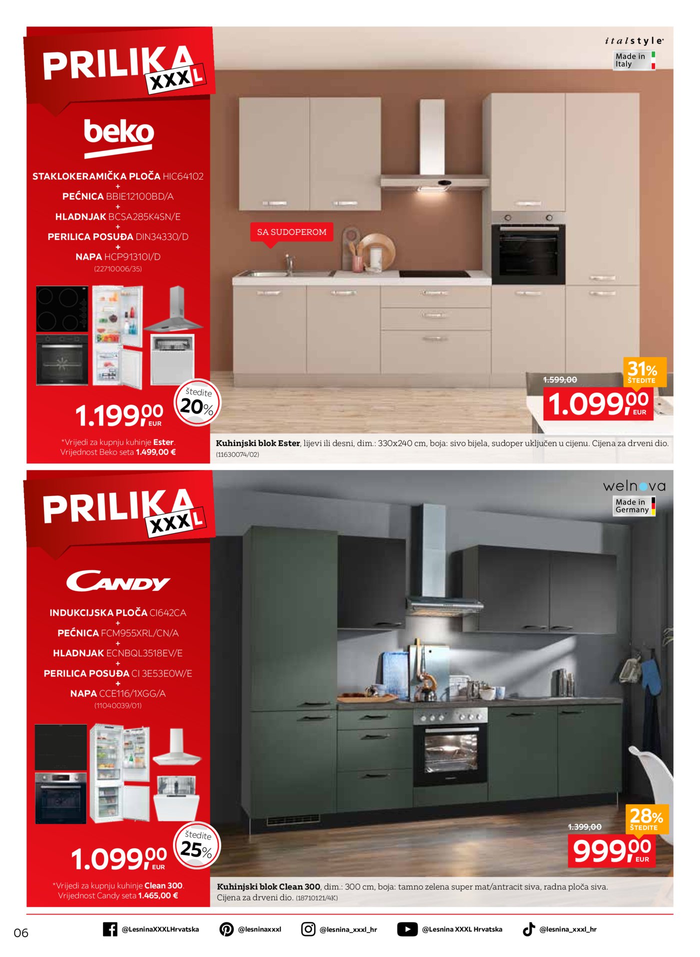 Lesnina katalog Kuhinje 01.09. - 23.09.2026.