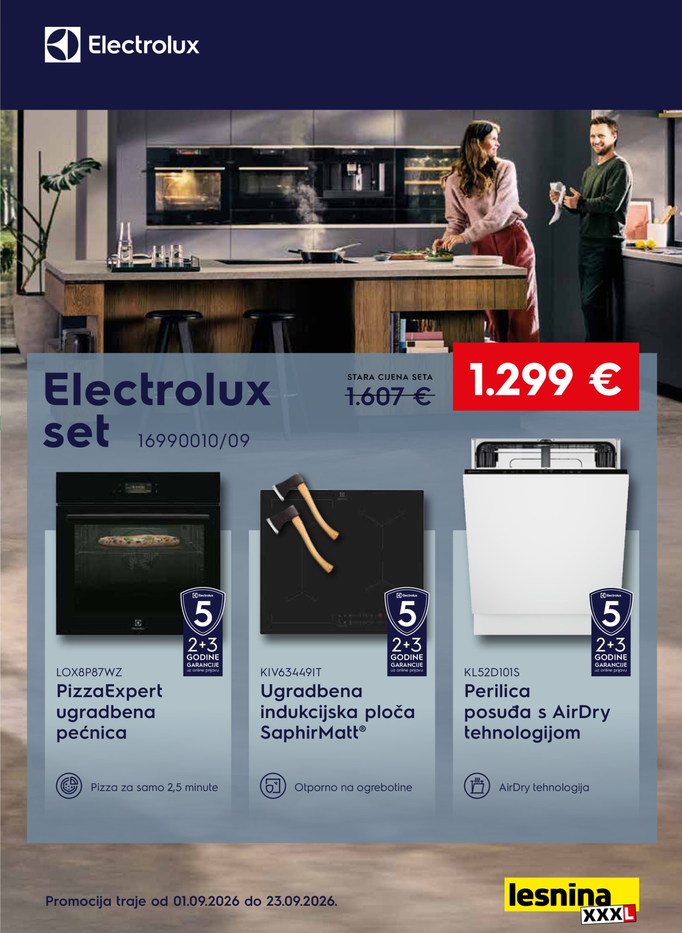 Lesnina katalog Kuhinje 01.09. - 23.09.2026.
