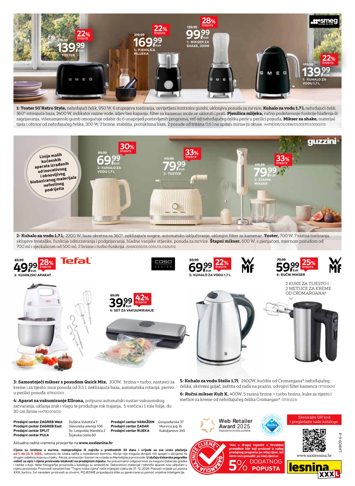 Lesnina katalog Moderno i elegantno 01.09. - 23.09.2026.