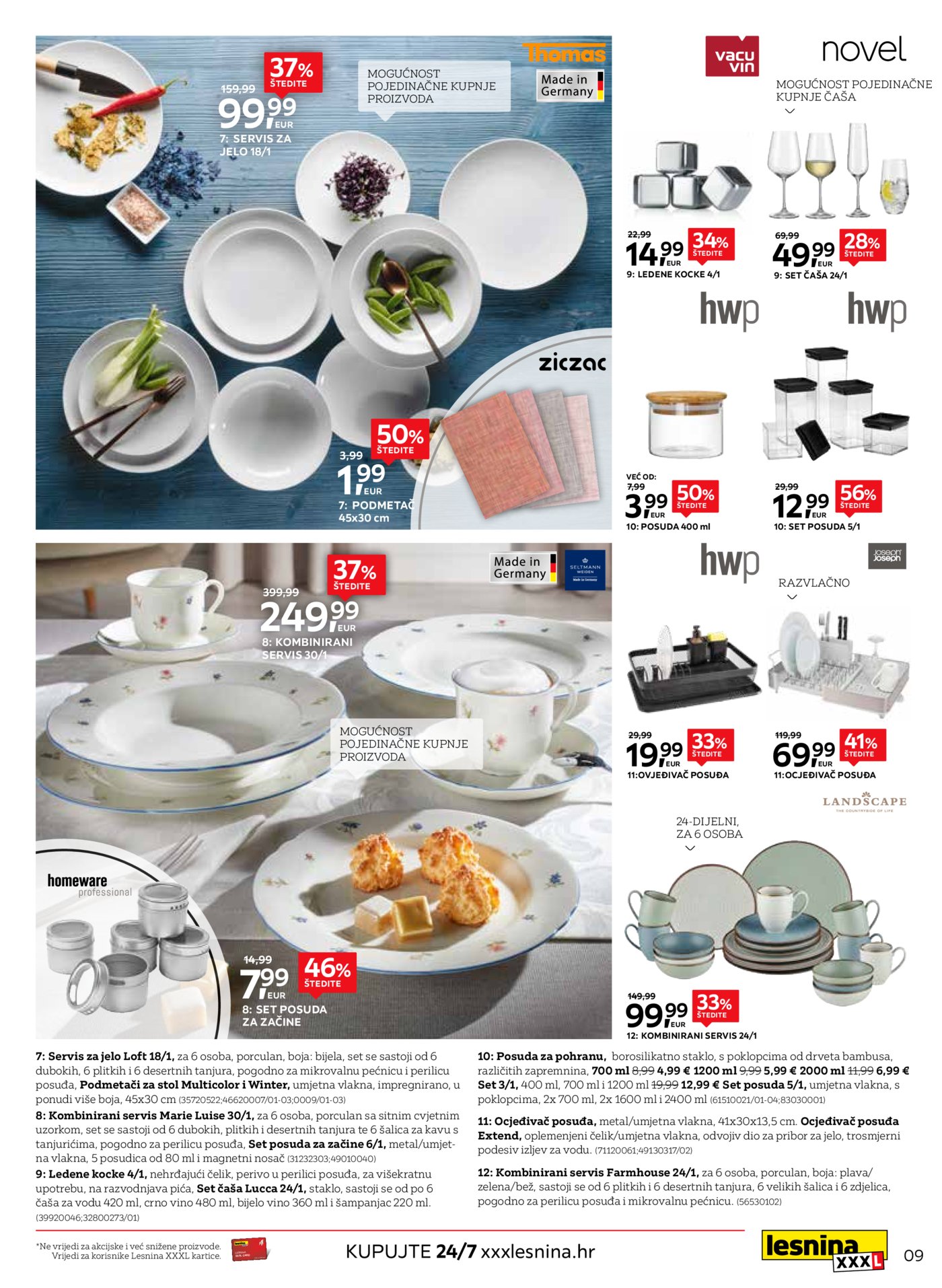 Lesnina katalog Moderno i elegantno 01.09. - 23.09.2026.