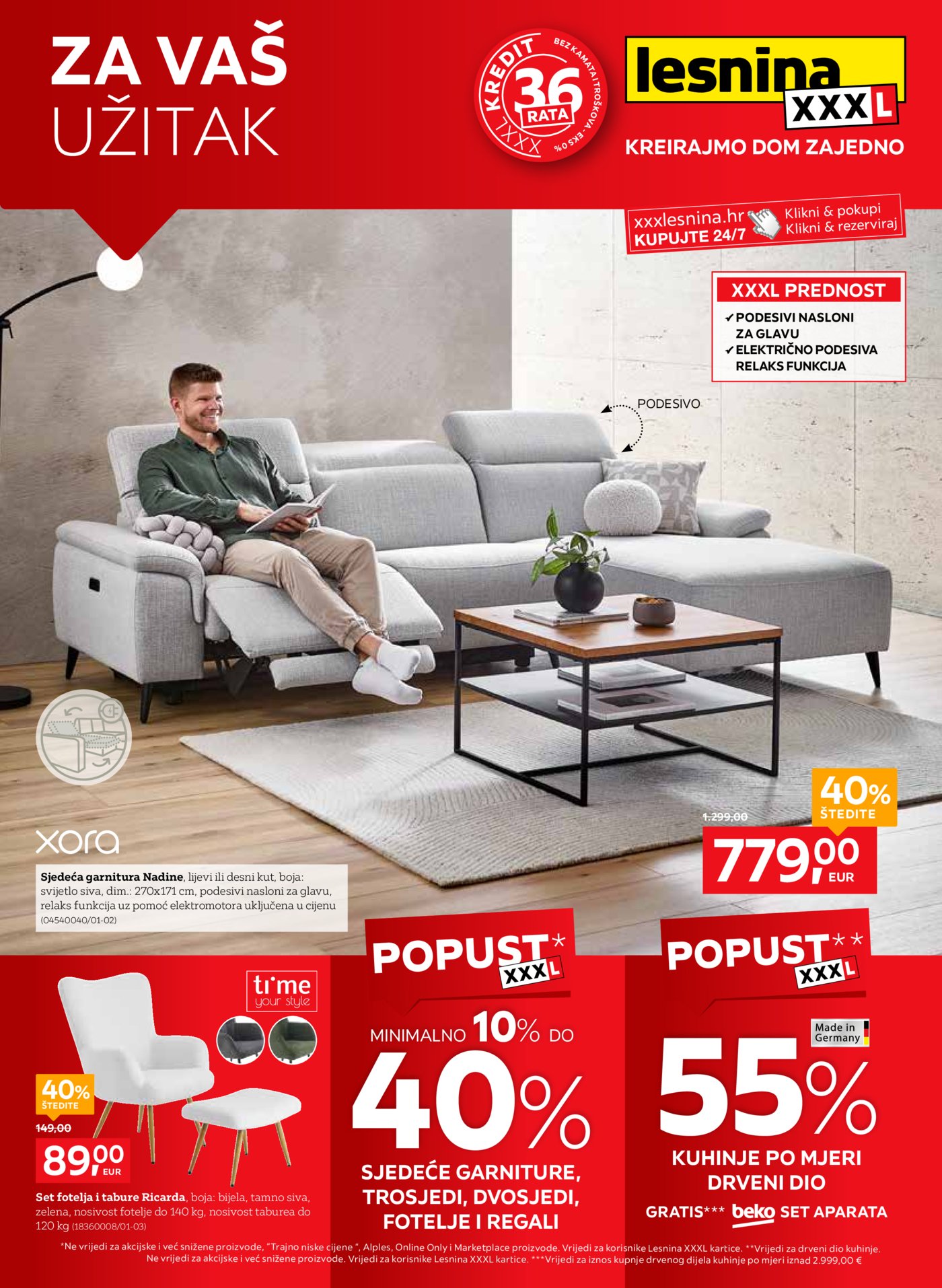 Lesnina katalog Vaš užitak 01.09. - 23.09.2026.