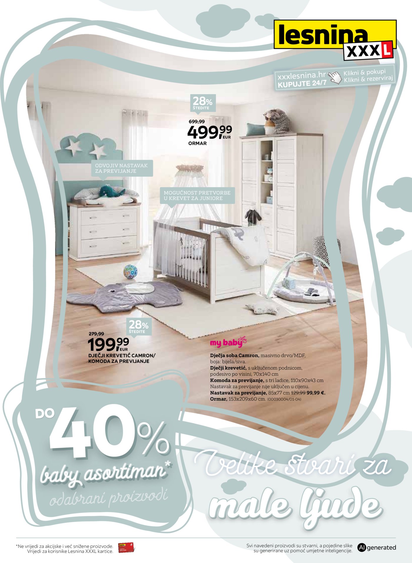 Lesnina katalog Velike stvari za male ljude 01.09. - 30.09.2026.