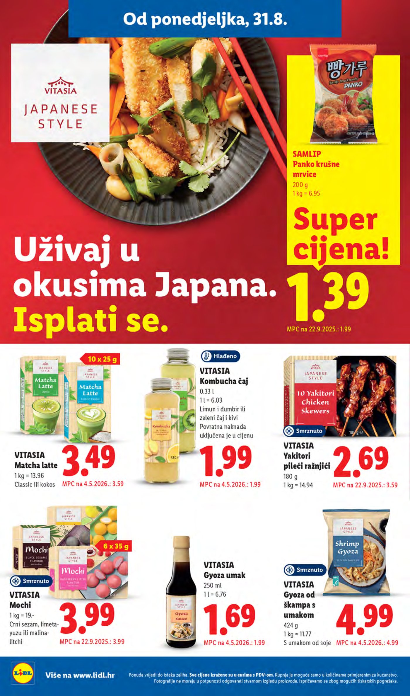 Lidl katalog Super ponuda od ponedjeljka 31.08. - 06.09.026.