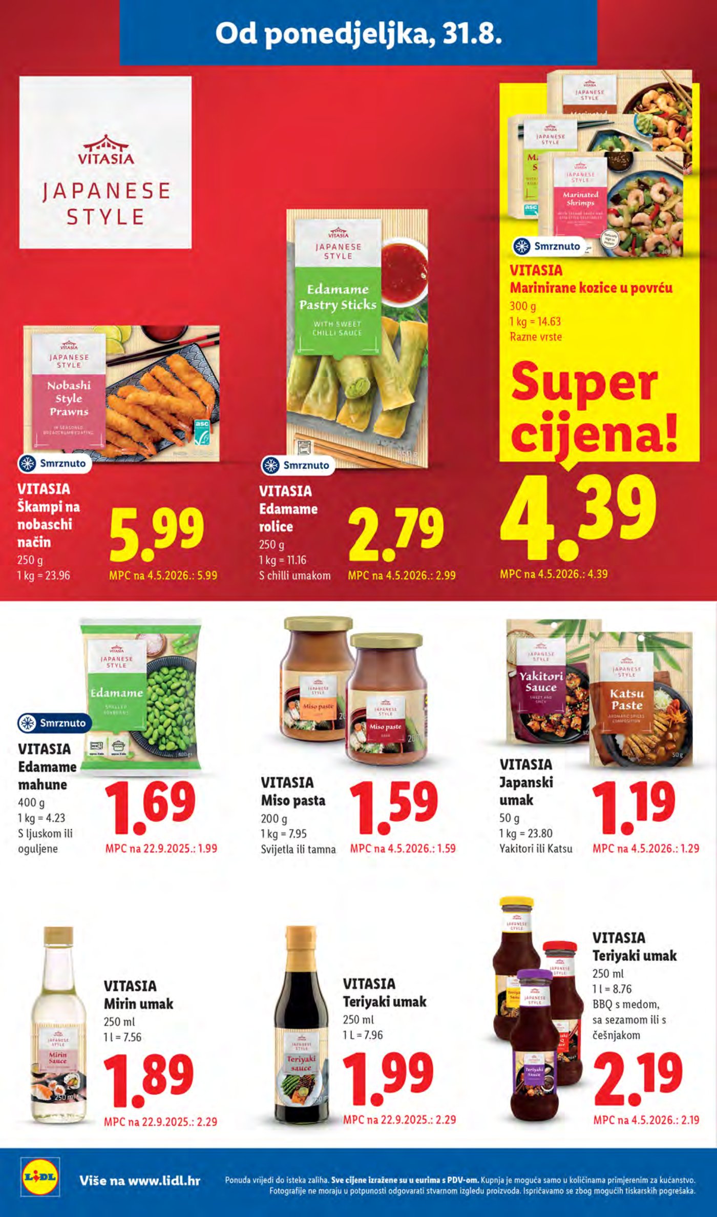 Lidl katalog Super ponuda od ponedjeljka 31.08. - 06.09.026.