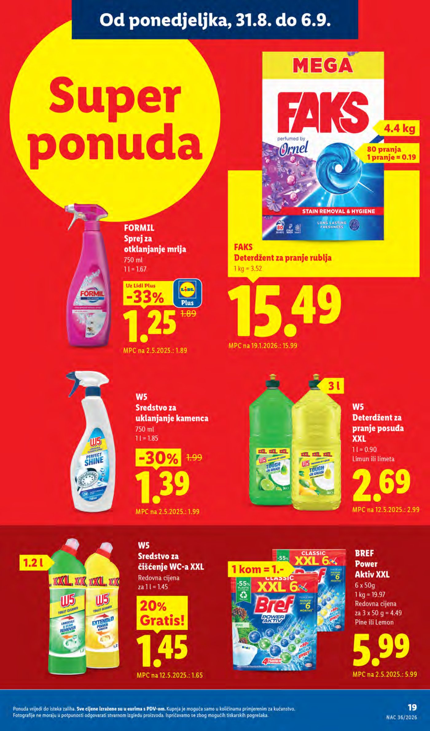 Lidl katalog Super ponuda od ponedjeljka 31.08. - 06.09.026.