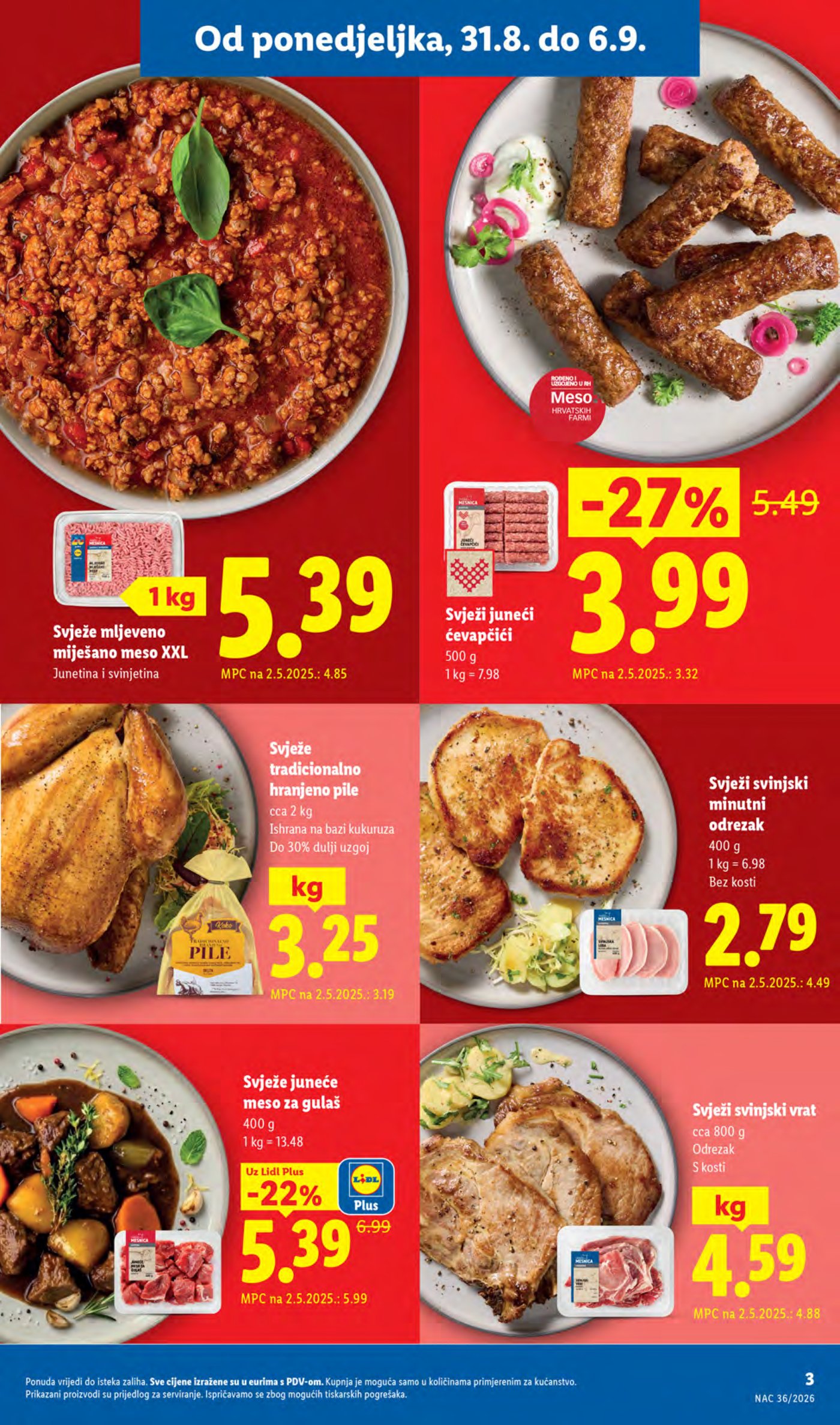 Lidl katalog Super ponuda od ponedjeljka 31.08. - 06.09.026.
