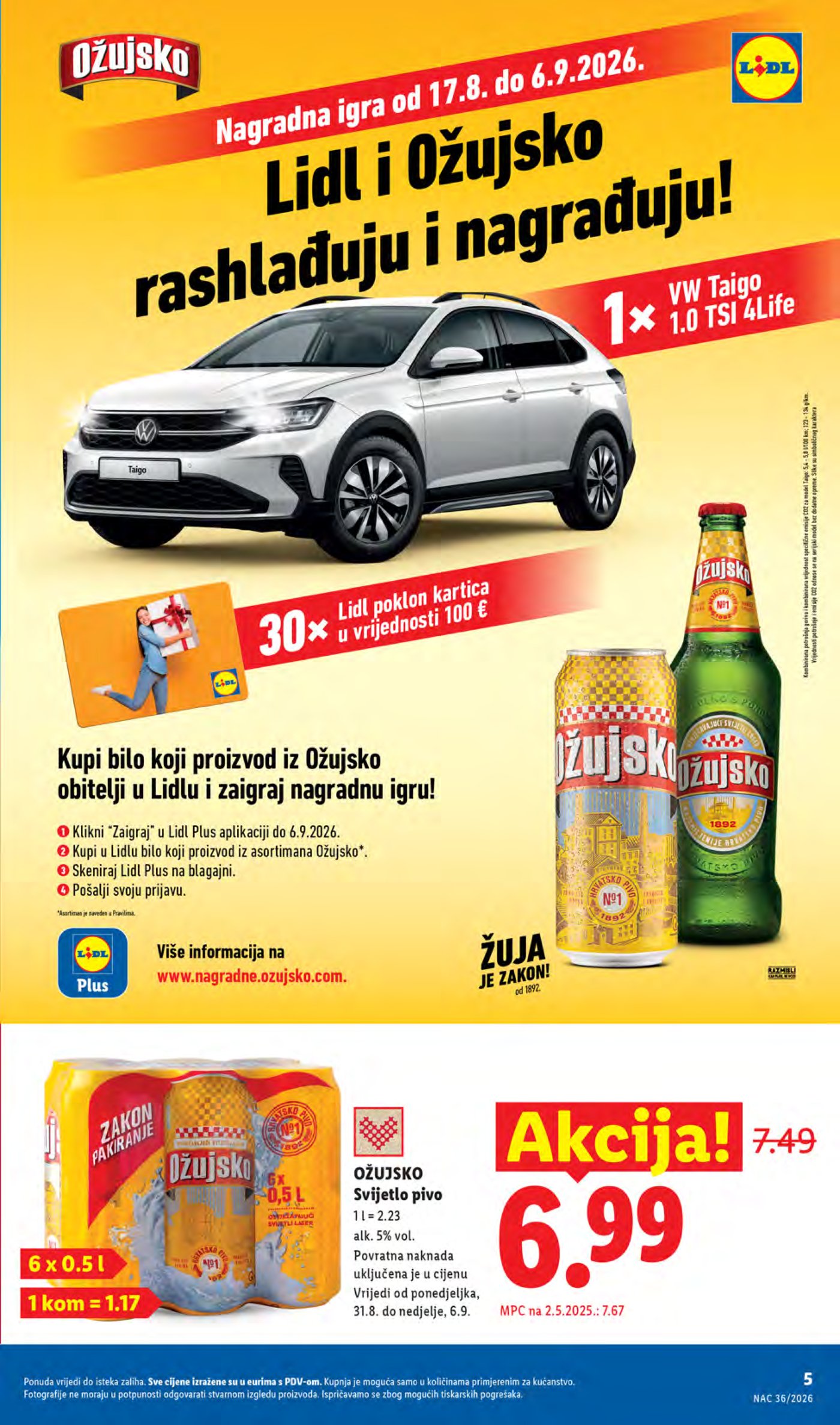 Lidl katalog Super ponuda od ponedjeljka 31.08. - 06.09.026.