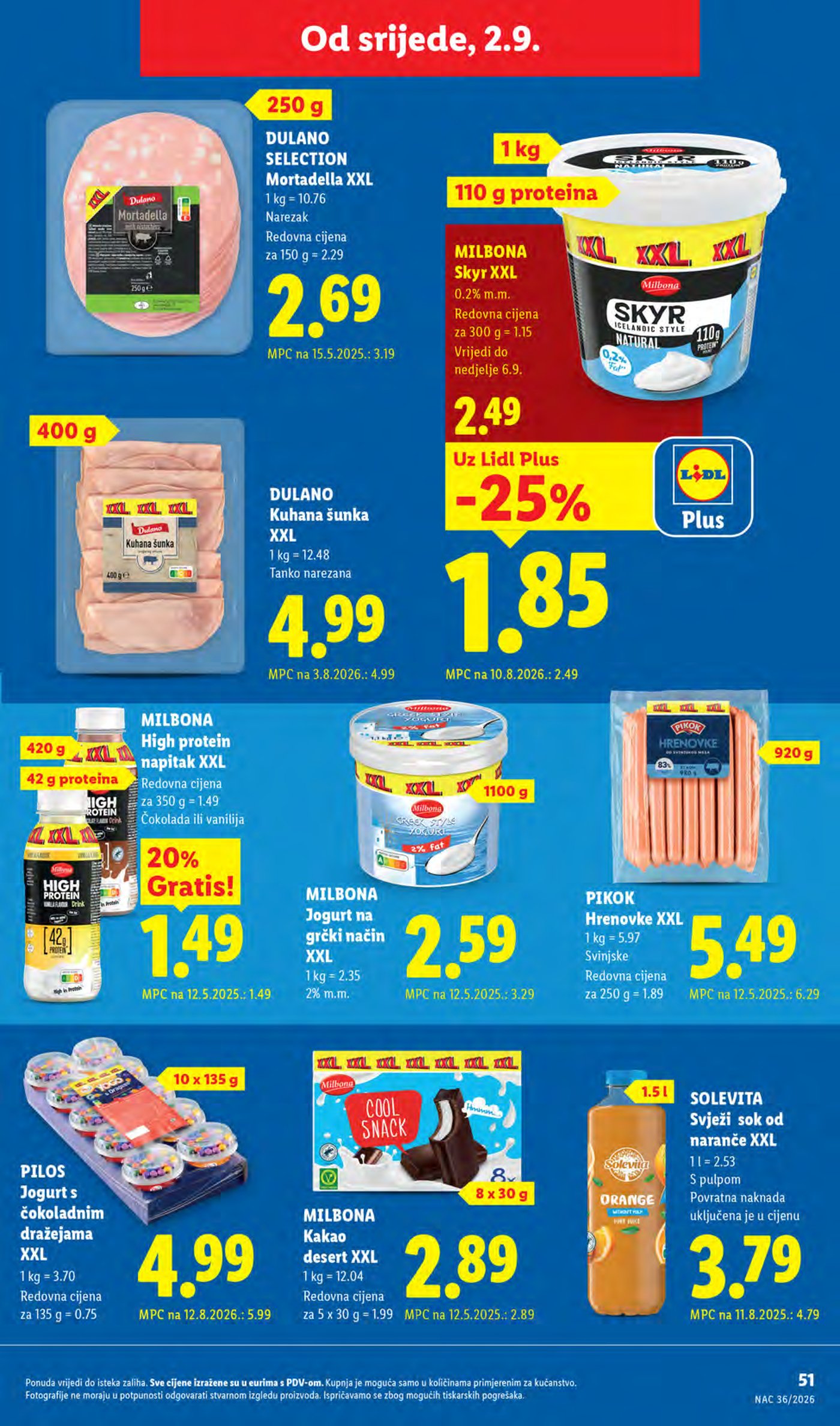 Lidl katalog Super ponuda od ponedjeljka 31.08. - 06.09.026.