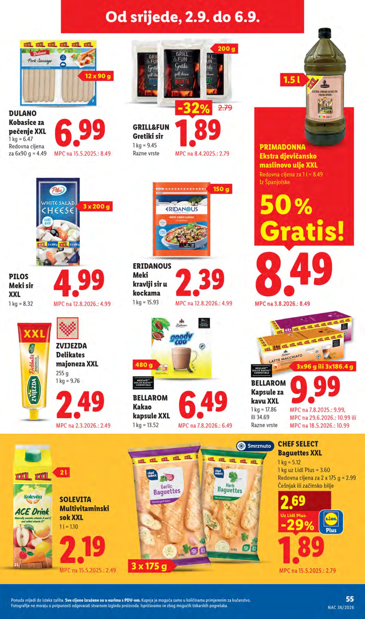 Lidl katalog Super ponuda od ponedjeljka 31.08. - 06.09.026.