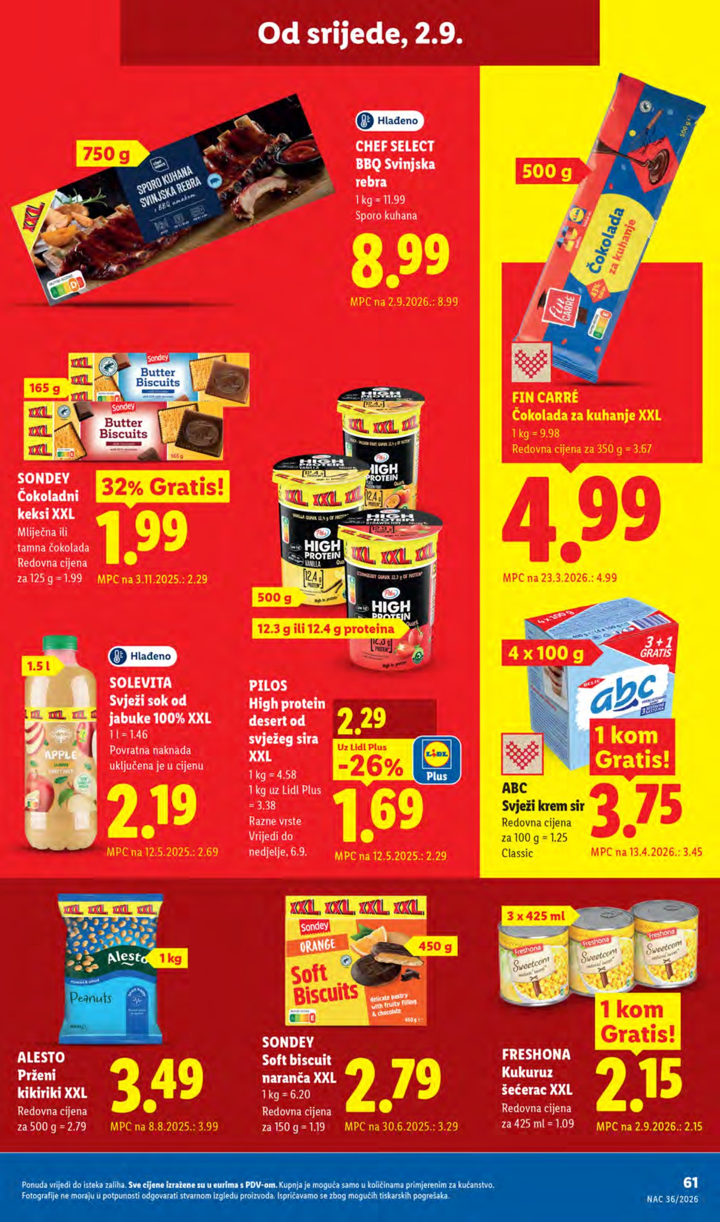 Lidl katalog Super ponuda od ponedjeljka 31.08. - 06.09.026.