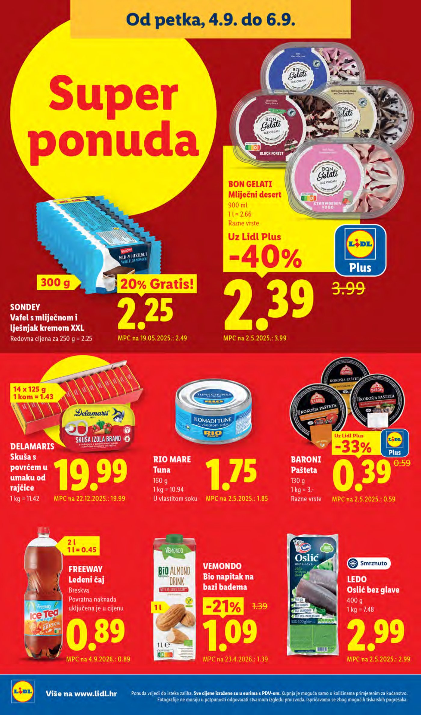 Lidl katalog Super ponuda od ponedjeljka 31.08. - 06.09.026.