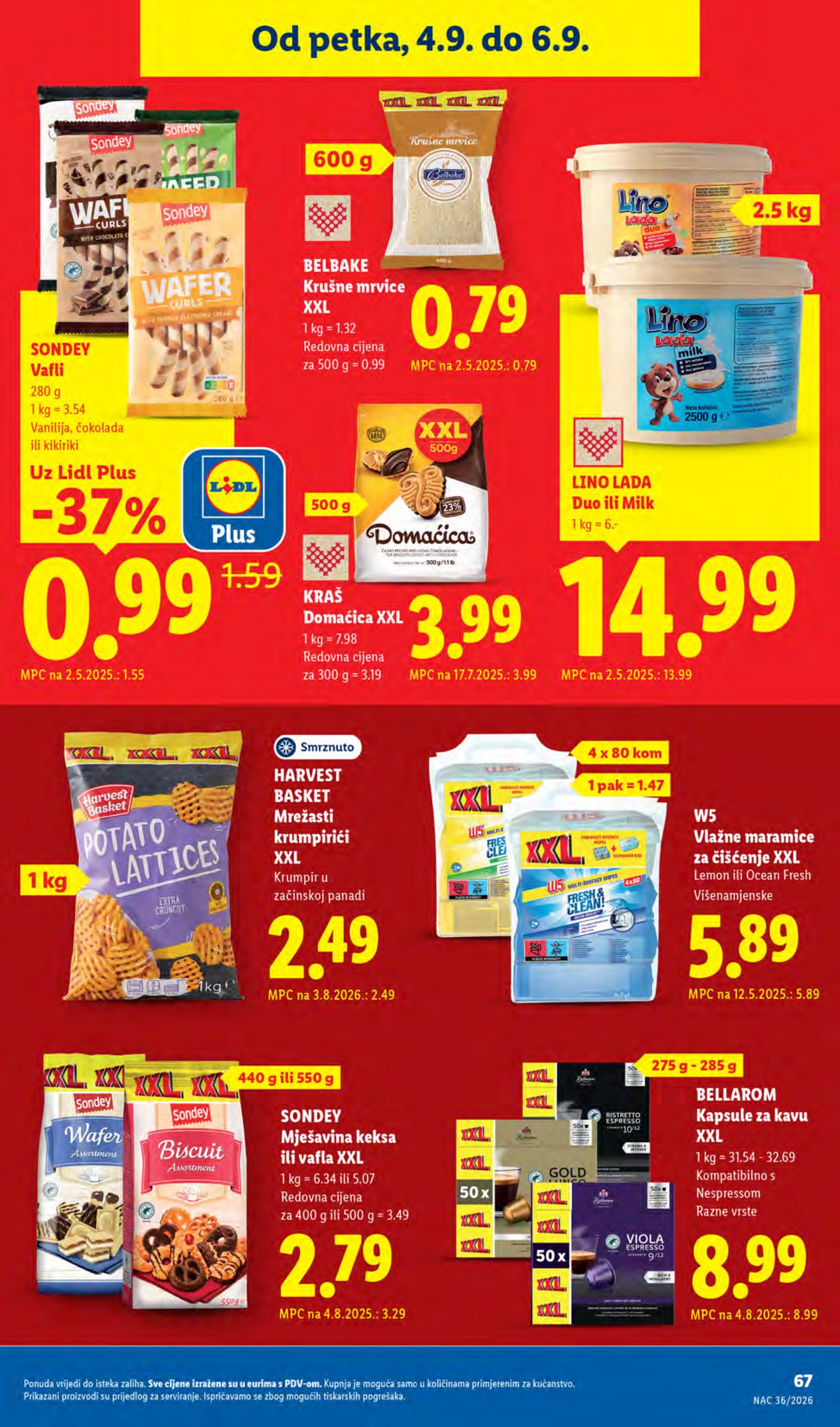 Lidl katalog Super ponuda od ponedjeljka 31.08. - 06.09.026.