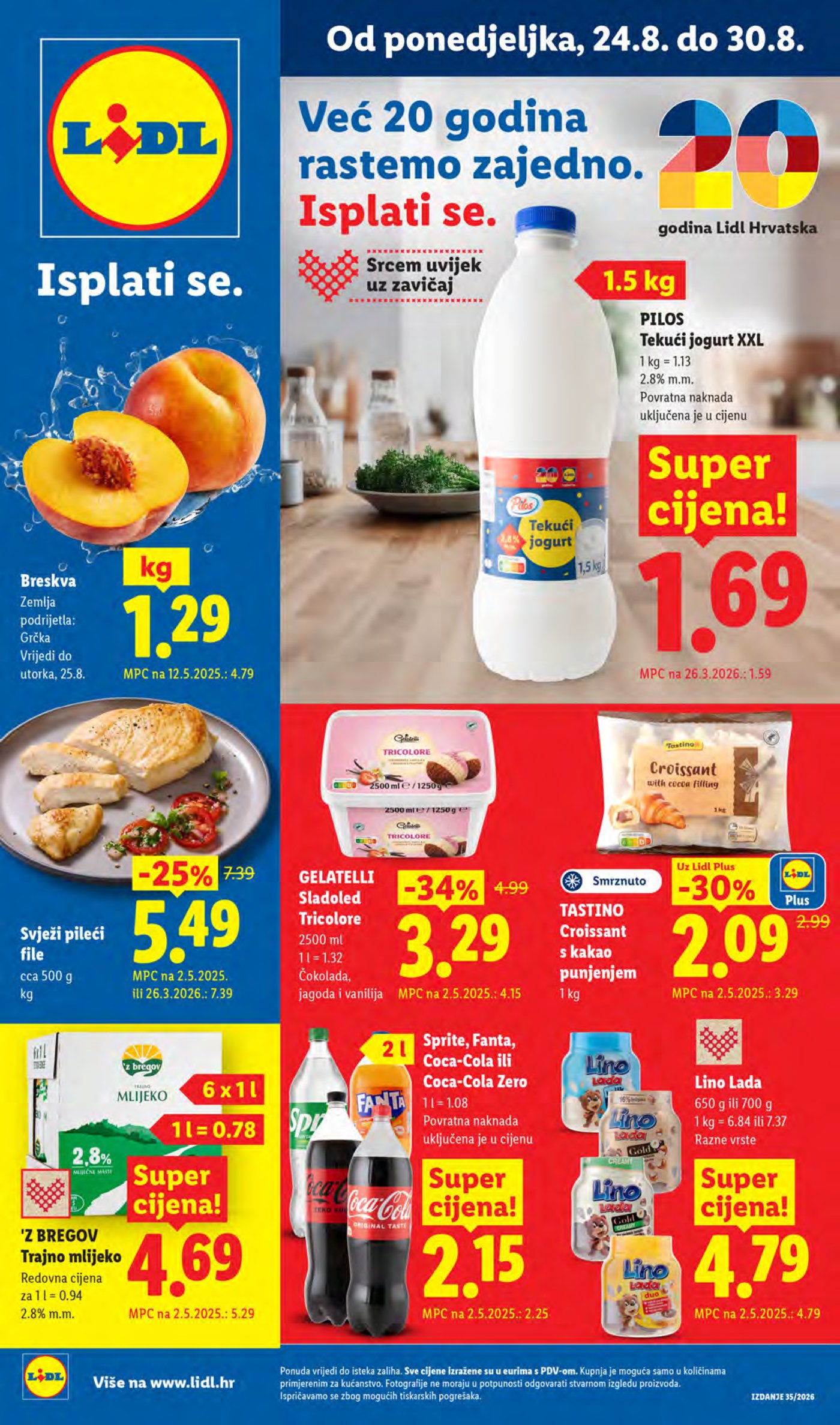 Lidl katalog Super ponuda od ponedjeljka 24.08. - 30.08.026.