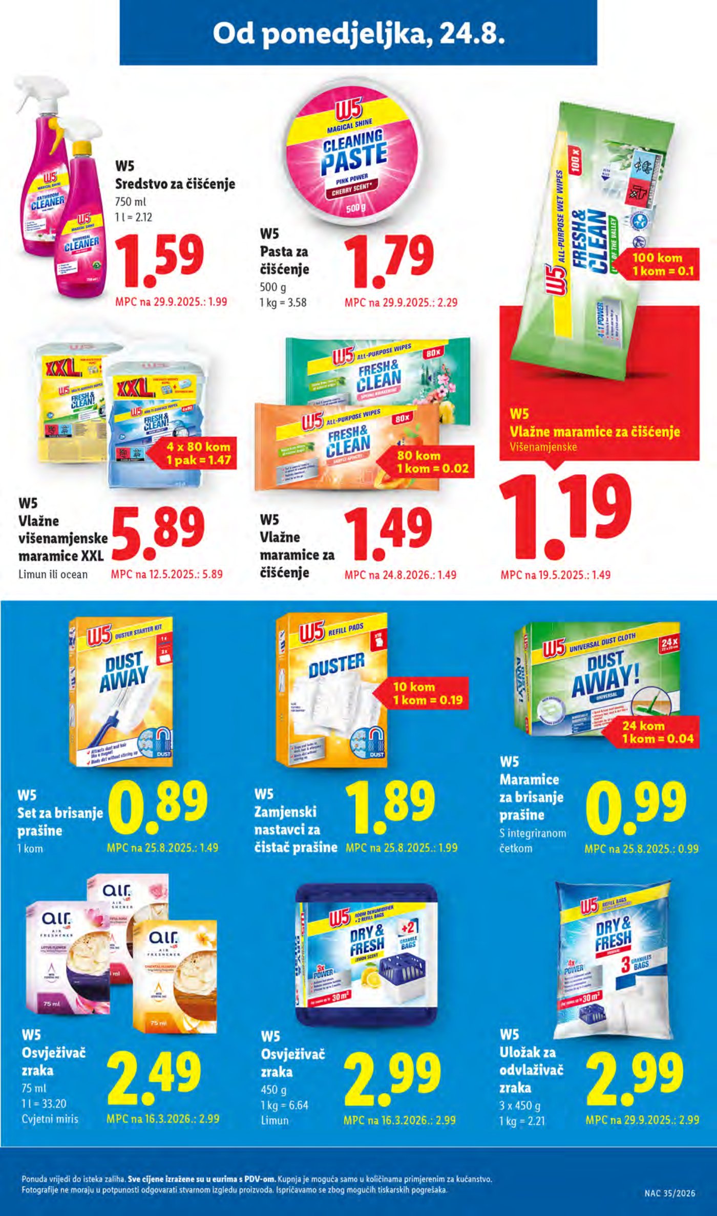 Lidl katalog Super ponuda od ponedjeljka 24.08. - 30.08.026.