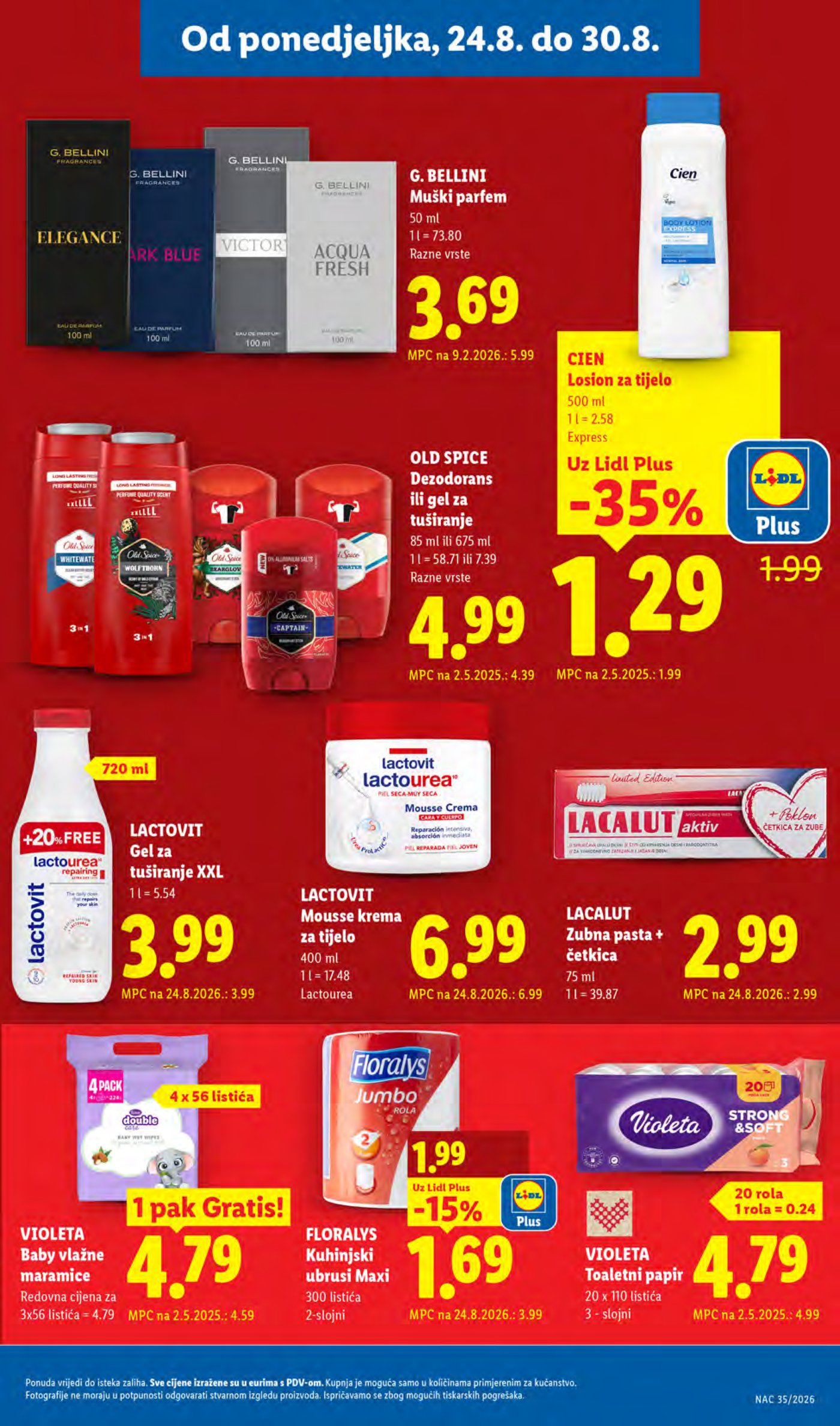 Lidl katalog Super ponuda od ponedjeljka 24.08. - 30.08.026.
