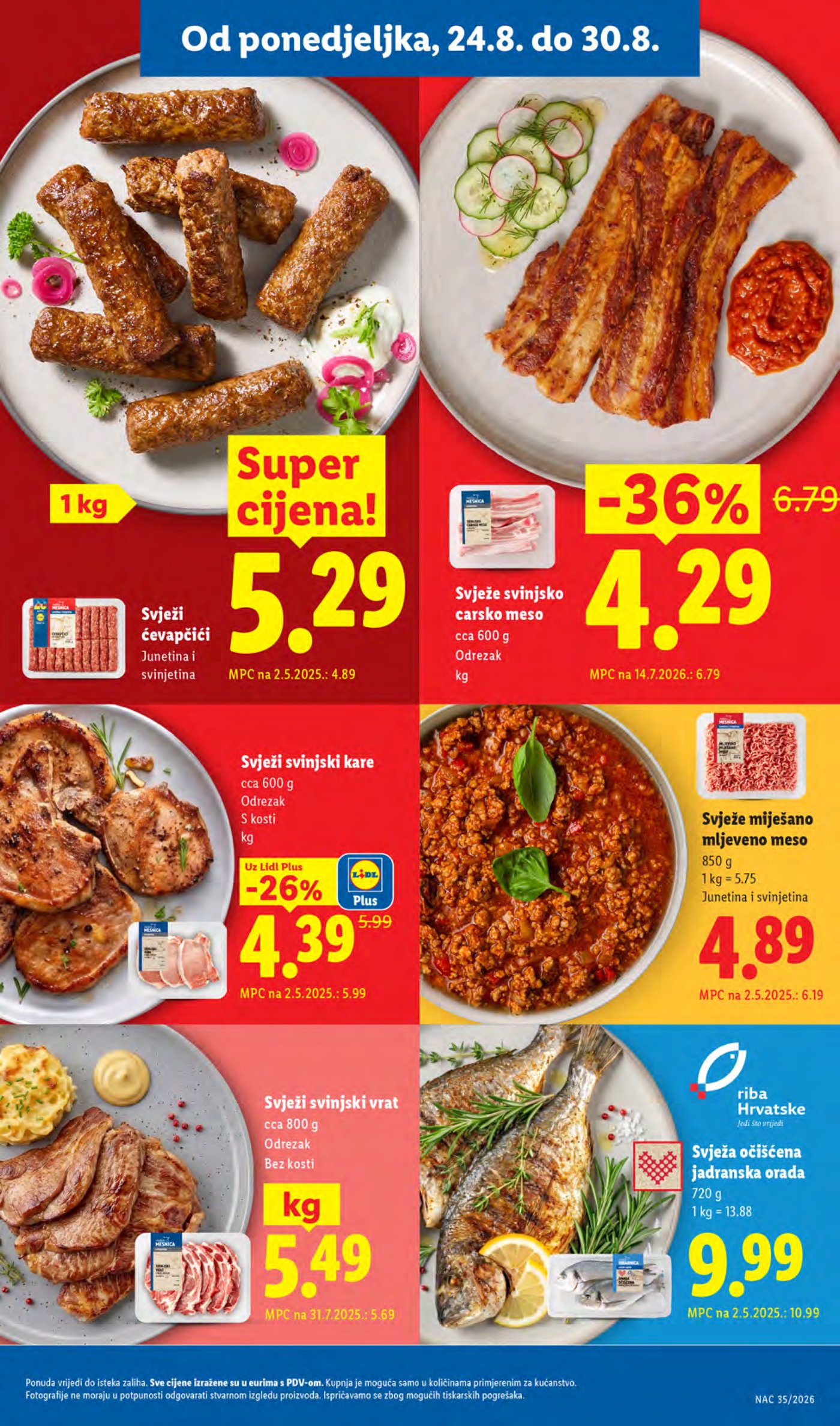 Lidl katalog Super ponuda od ponedjeljka 24.08. - 30.08.026.