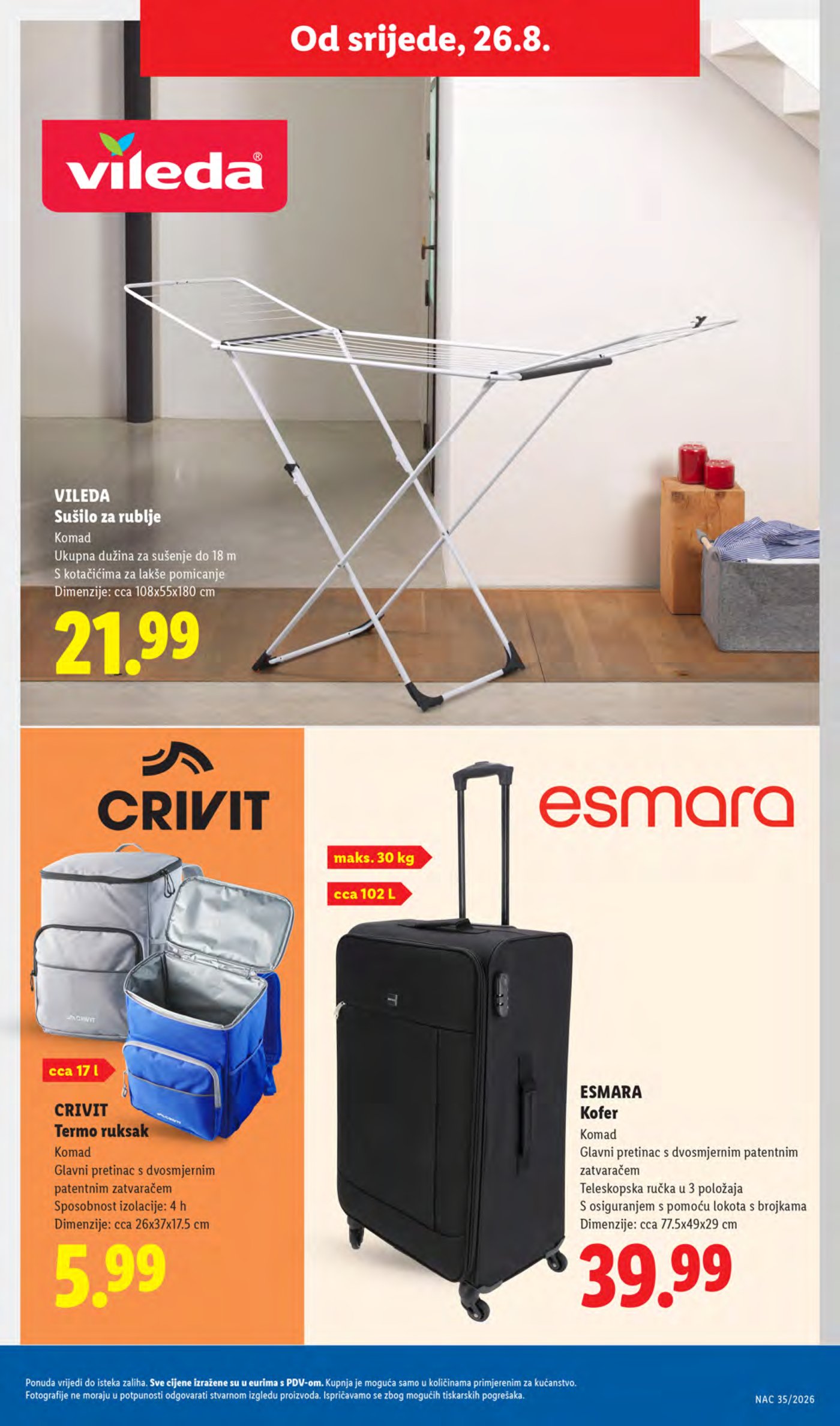 Lidl katalog Super ponuda od ponedjeljka 24.08. - 30.08.026.
