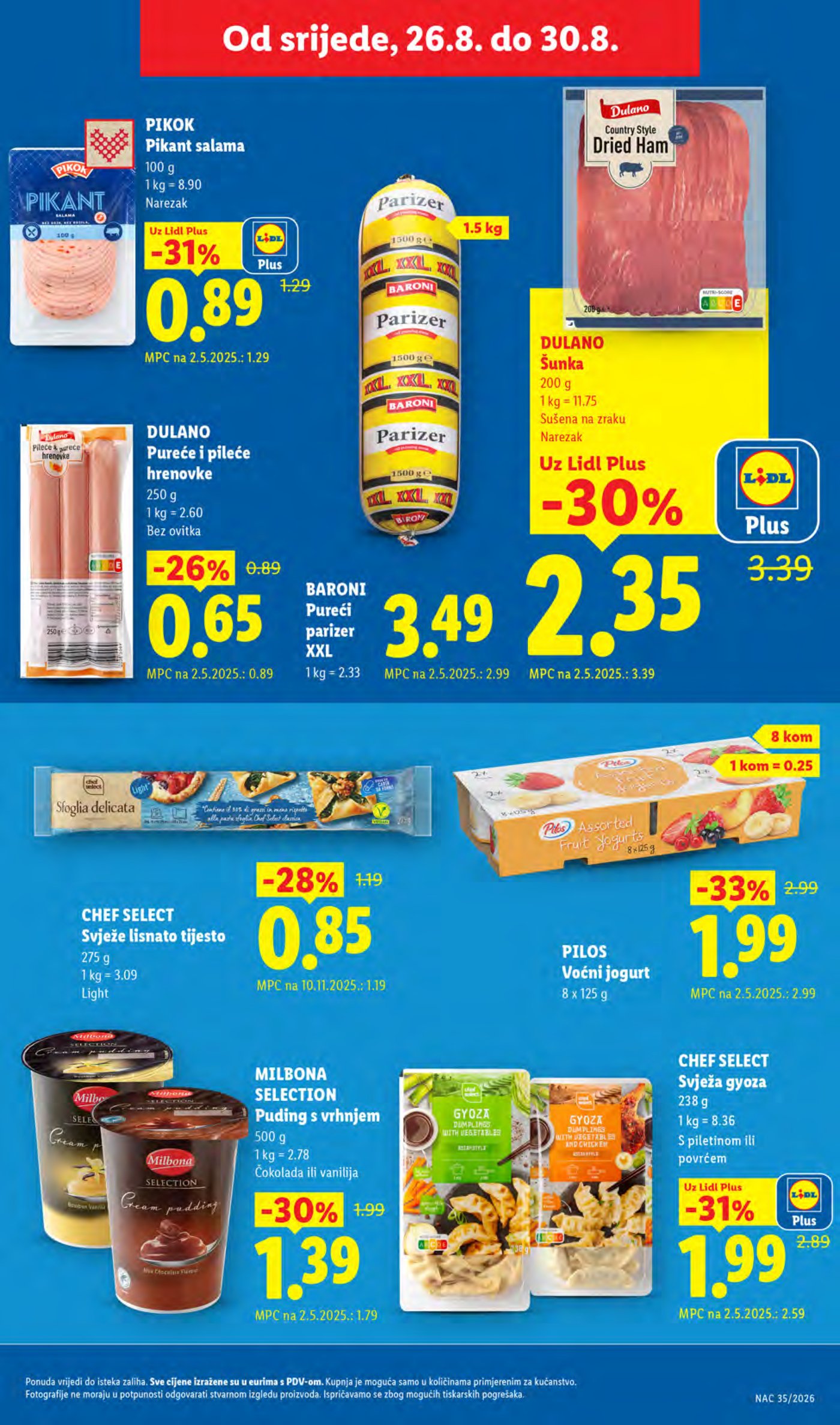 Lidl katalog Super ponuda od ponedjeljka 24.08. - 30.08.026.
