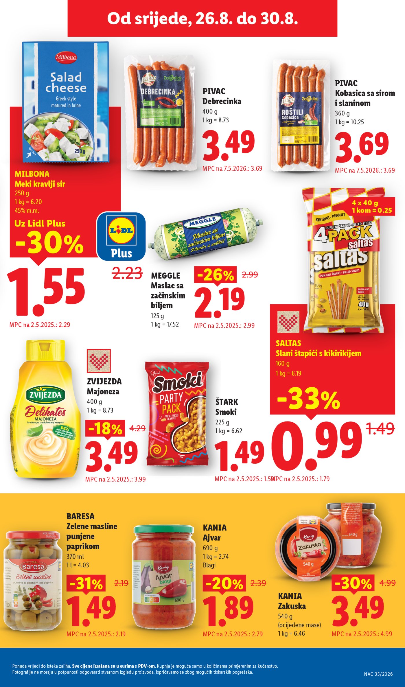Lidl katalog Super ponuda od ponedjeljka 24.08. - 30.08.026.
