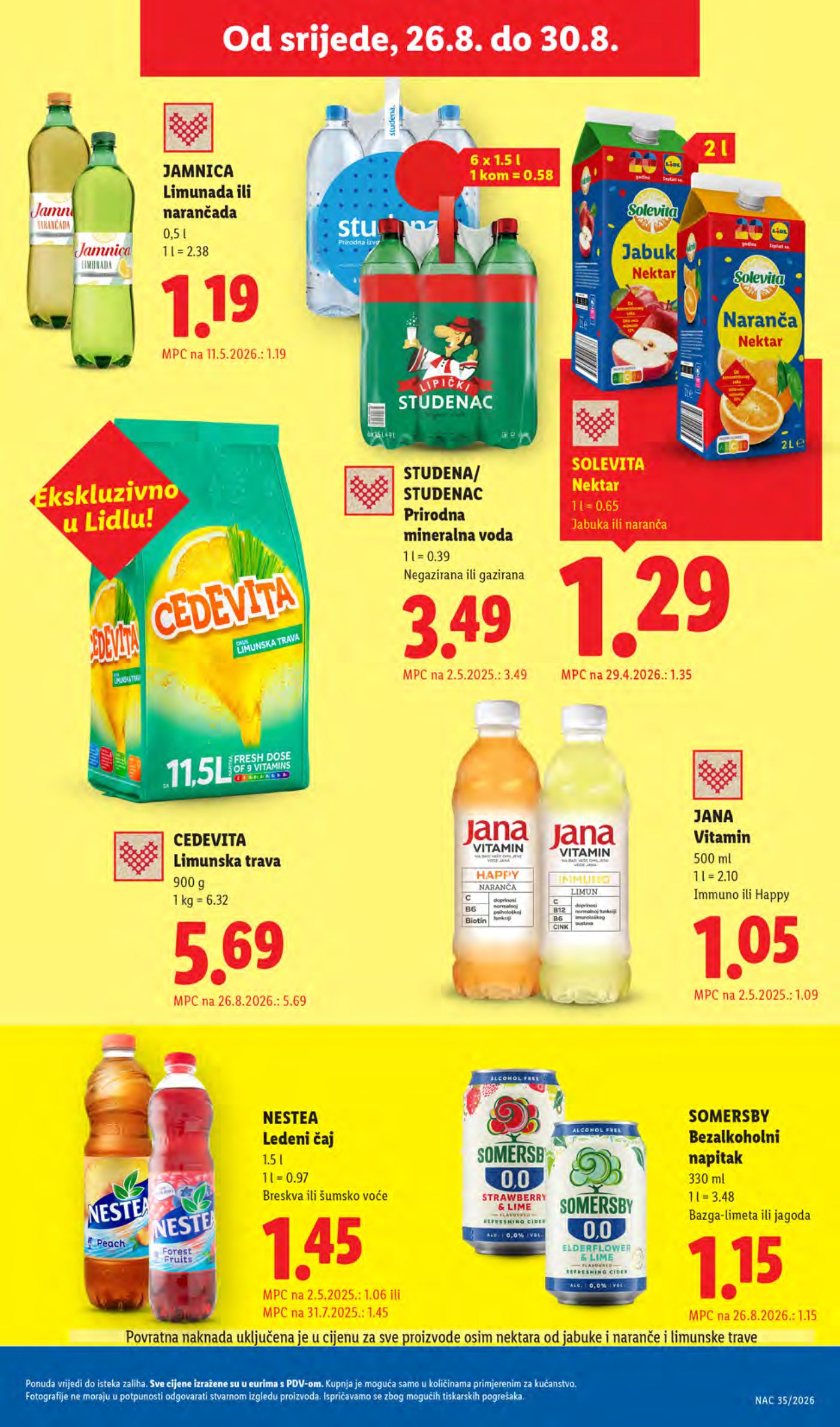 Lidl katalog Super ponuda od ponedjeljka 24.08. - 30.08.026.