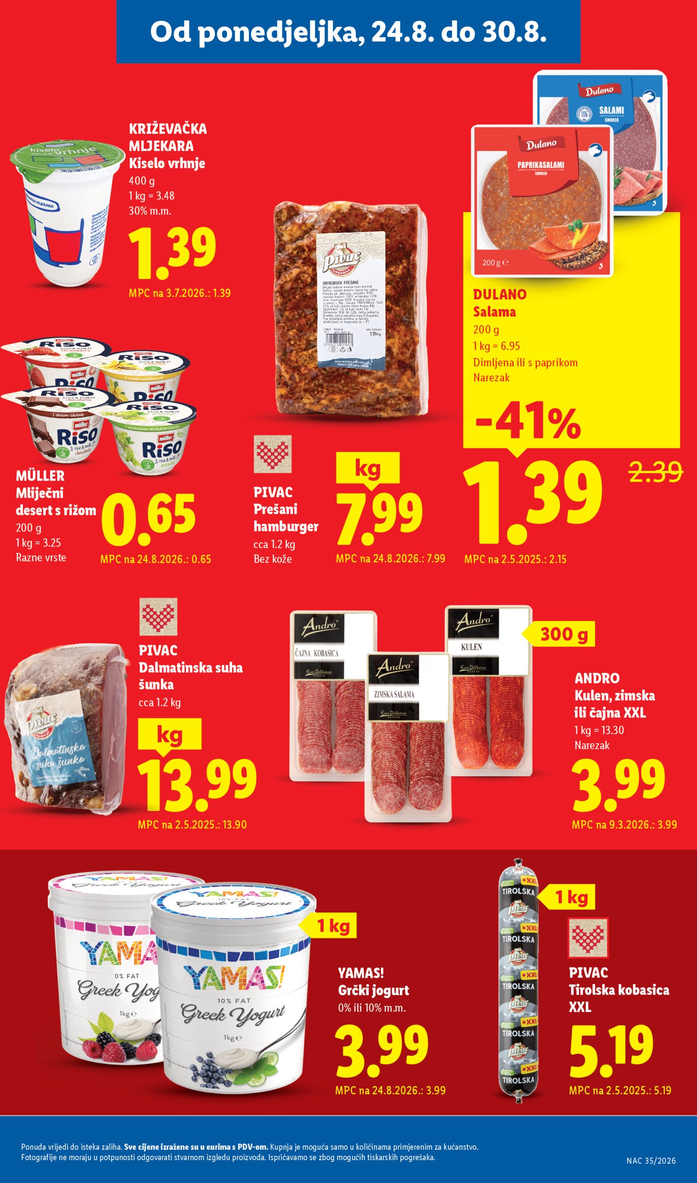 Lidl katalog Super ponuda od ponedjeljka 24.08. - 30.08.026.
