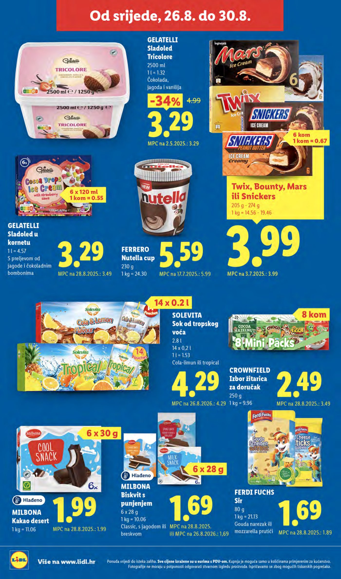 Lidl katalog Super ponuda od ponedjeljka 24.08. - 30.08.026.