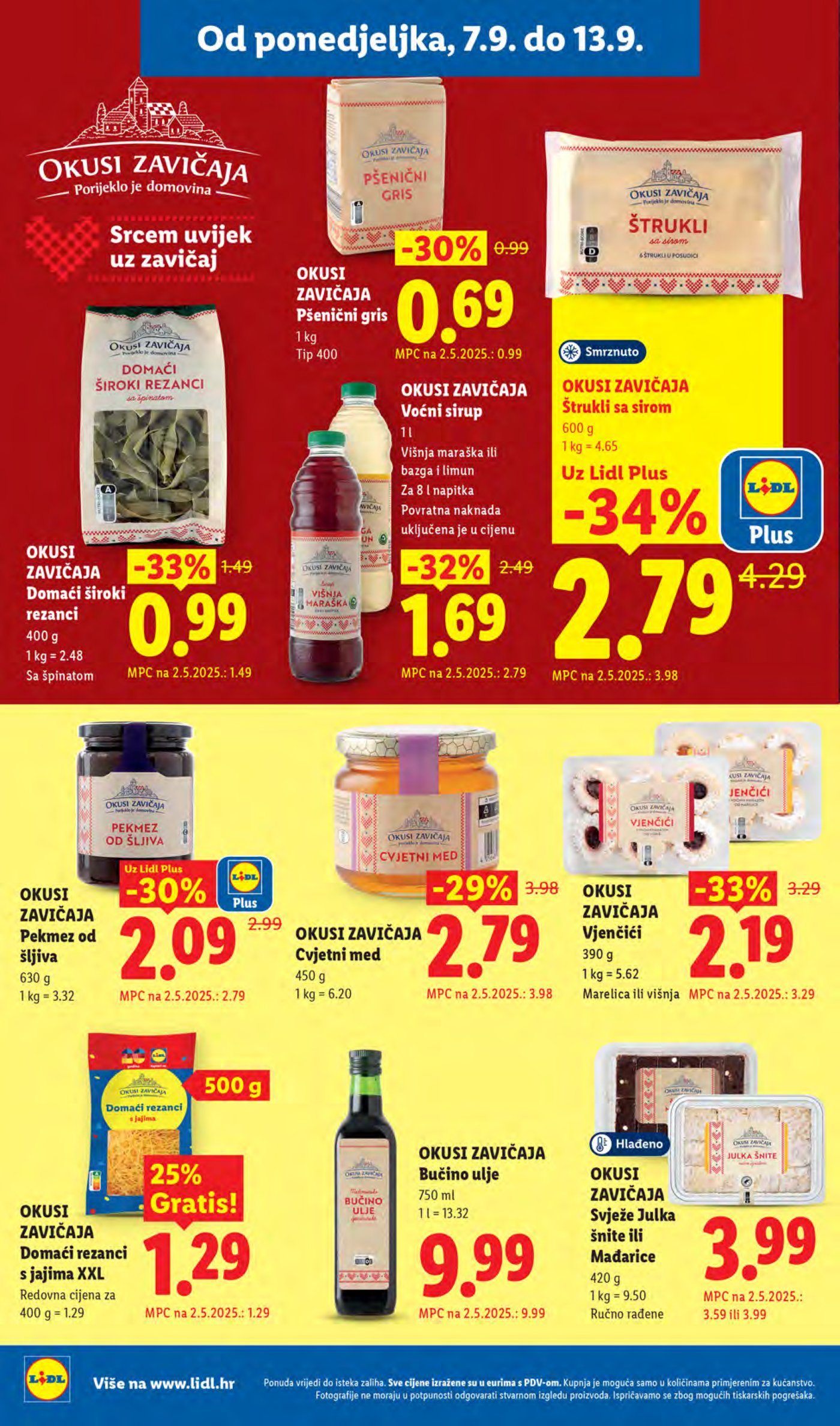 Lidl Super ponuda od ponedjeljka 07.09.-13.09.2026.