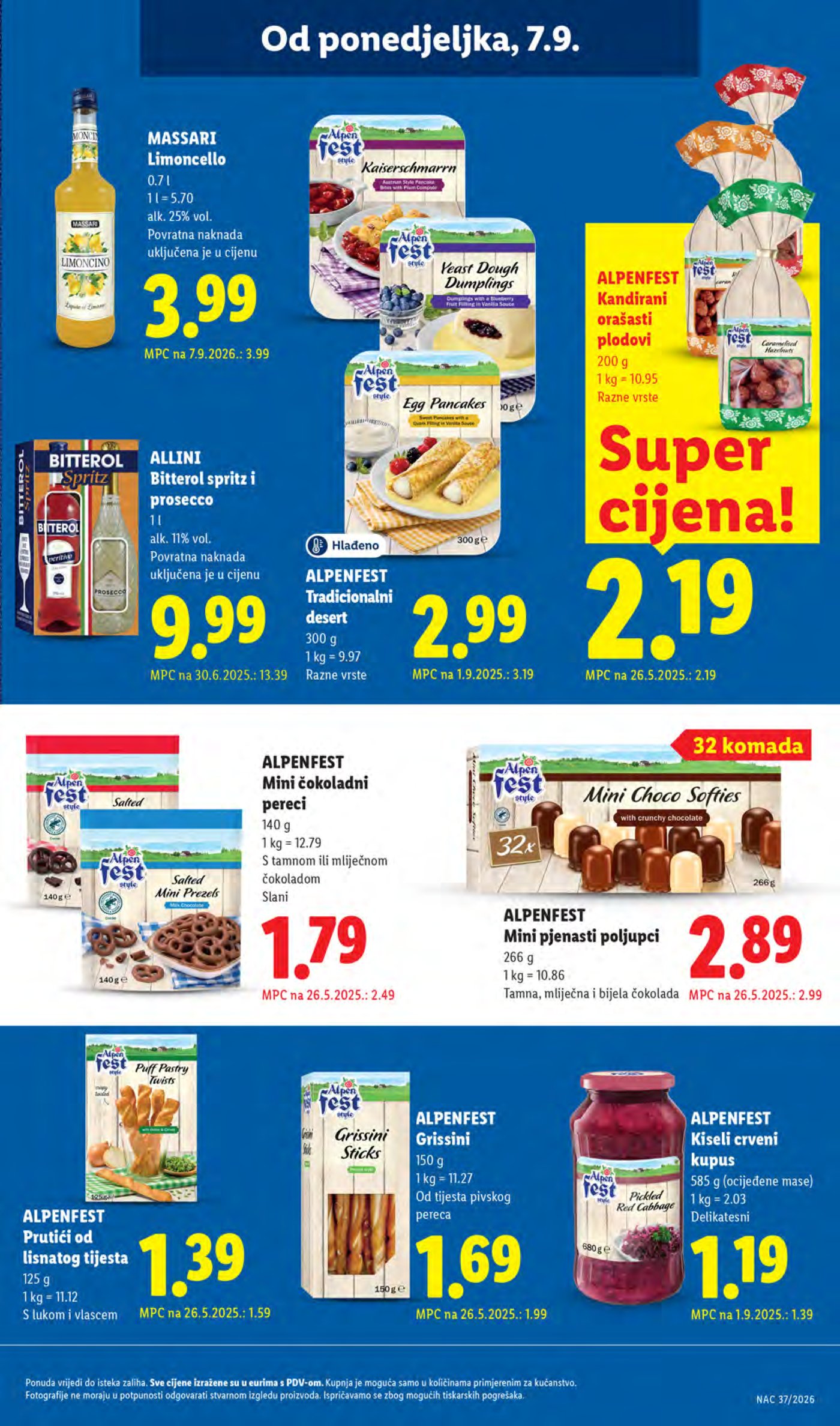 Lidl Super ponuda od ponedjeljka 07.09.-13.09.2026.