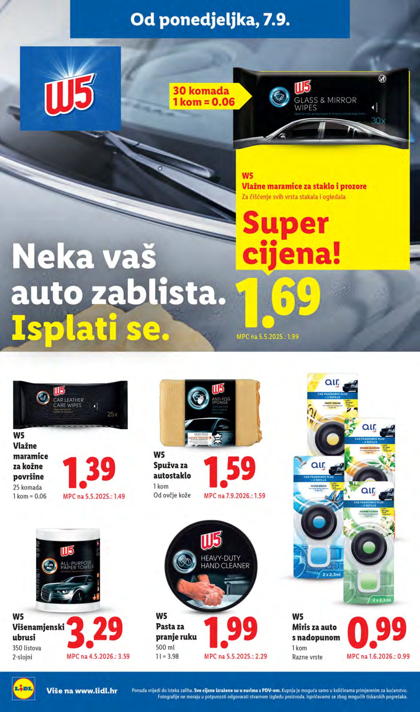 Lidl Super ponuda od ponedjeljka 07.09.-13.09.2026.