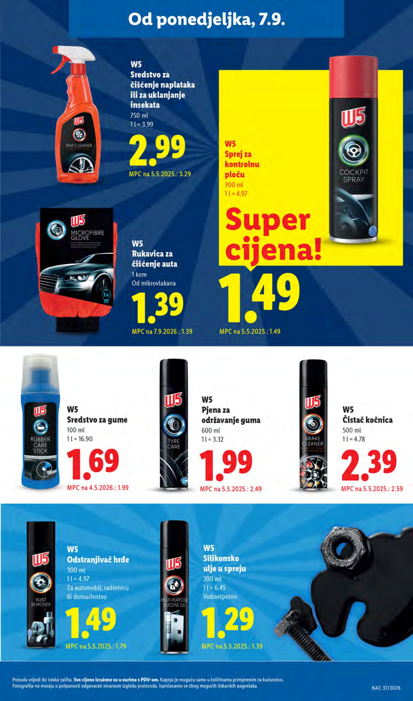 Lidl Super ponuda od ponedjeljka 07.09.-13.09.2026.