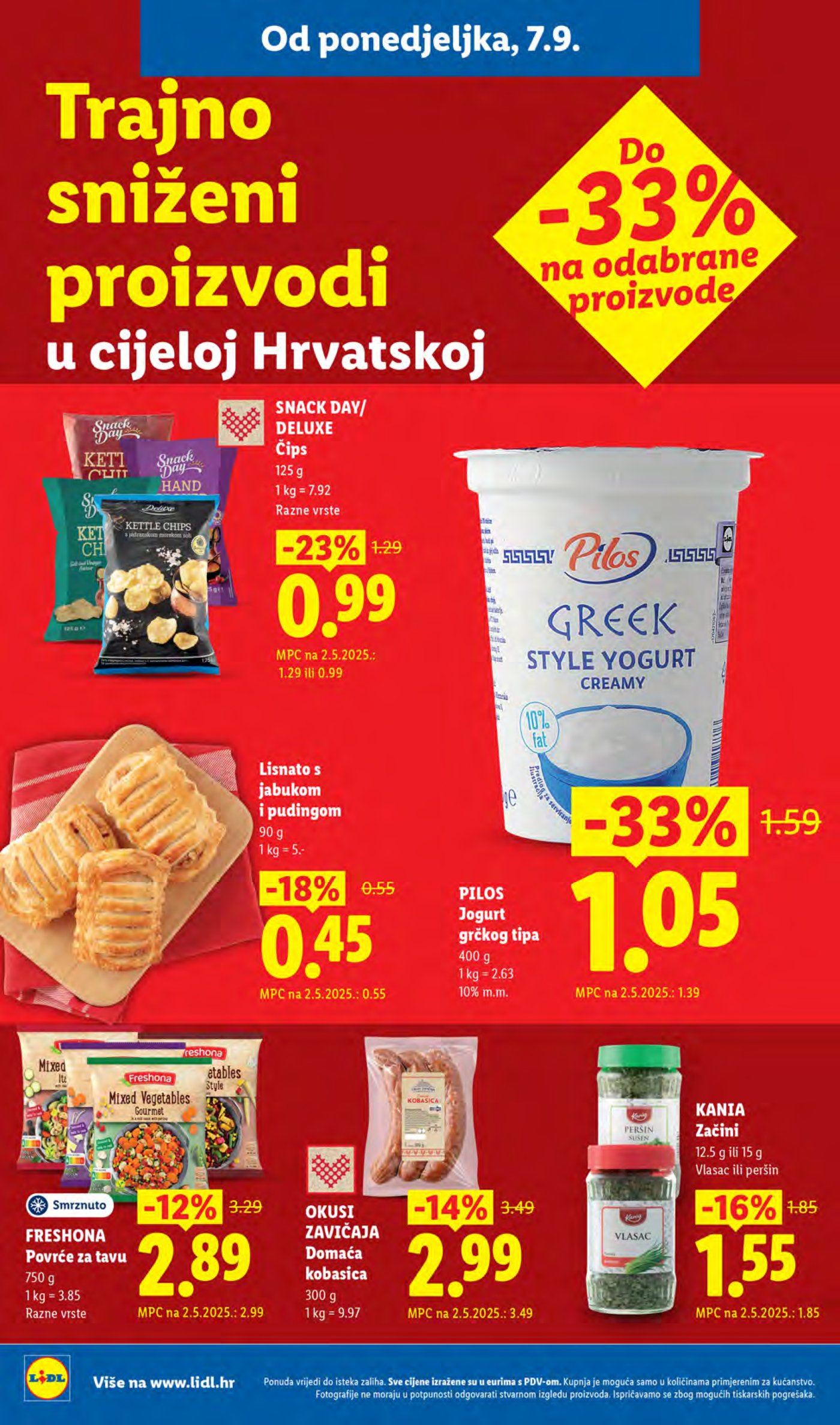 Lidl Super ponuda od ponedjeljka 07.09.-13.09.2026.