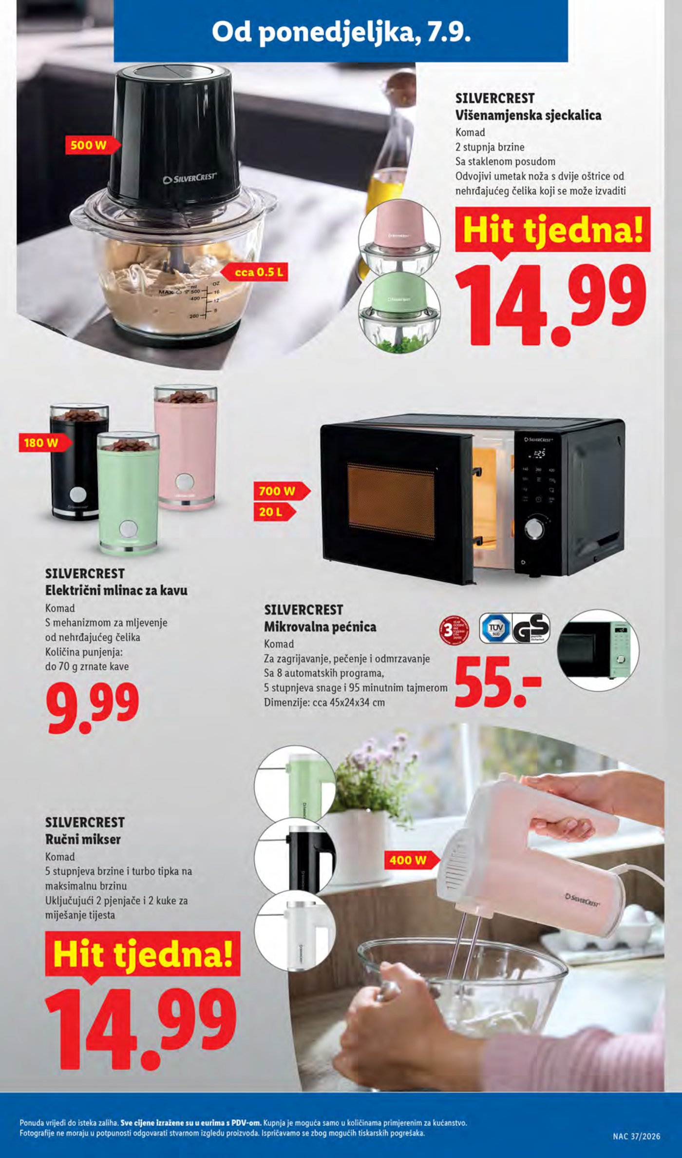 Lidl Super ponuda od ponedjeljka 07.09.-13.09.2026.