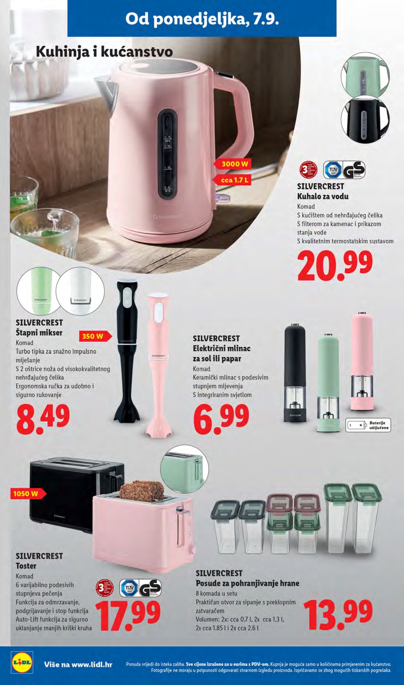 Lidl Super ponuda od ponedjeljka 07.09.-13.09.2026.