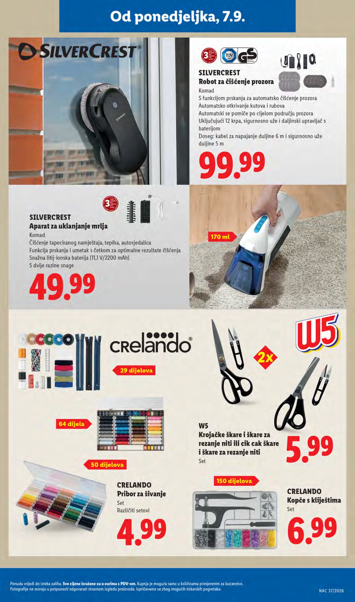 Lidl Super ponuda od ponedjeljka 07.09.-13.09.2026.
