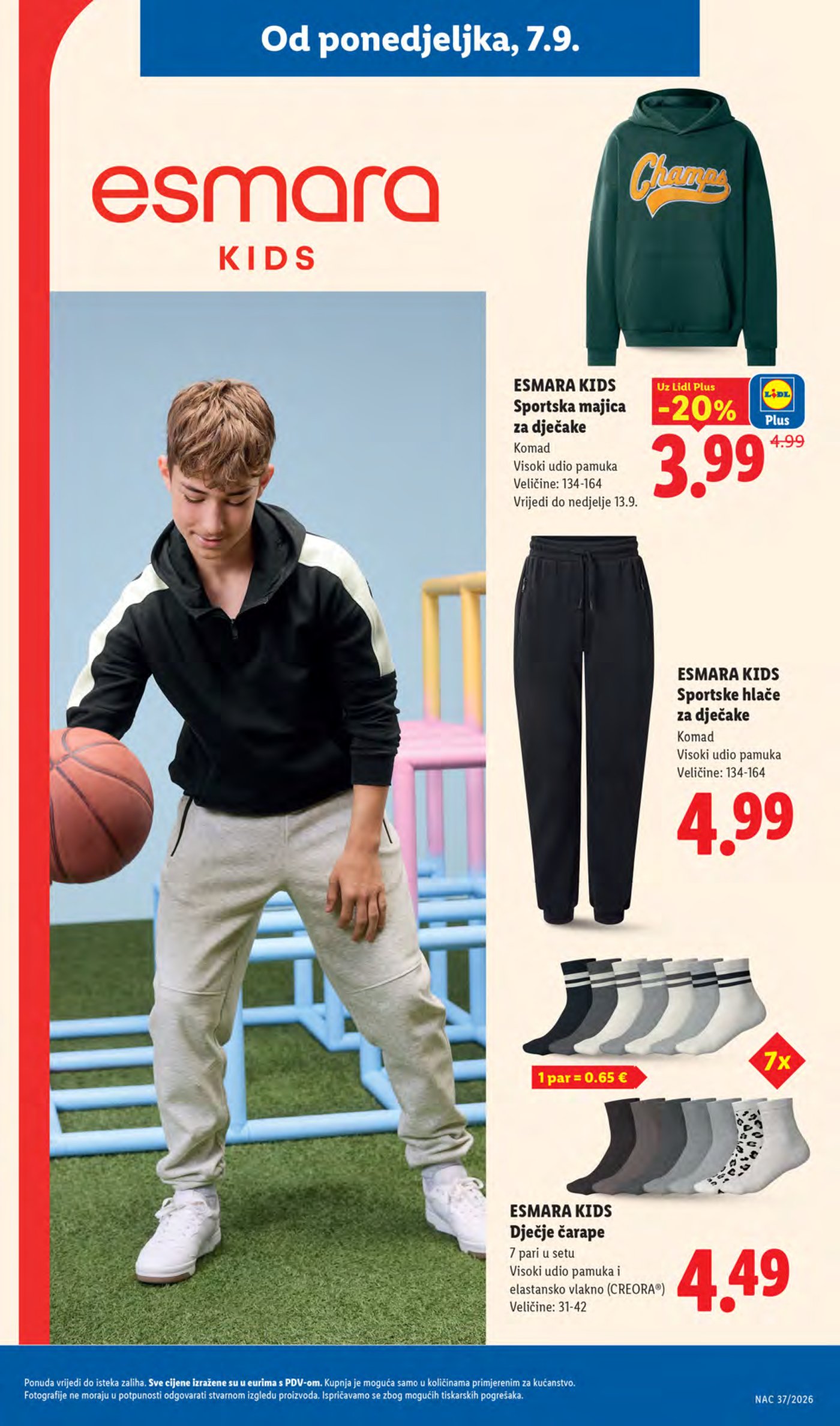 Lidl Super ponuda od ponedjeljka 07.09.-13.09.2026.