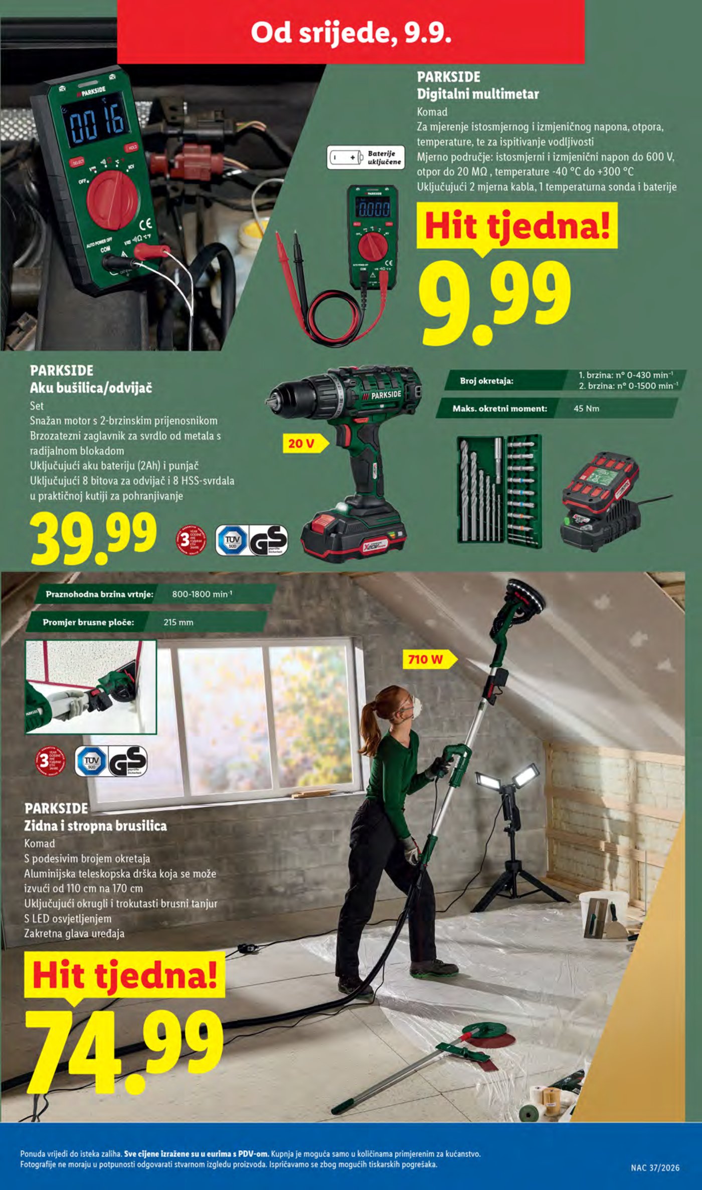Lidl Super ponuda od ponedjeljka 07.09.-13.09.2026.