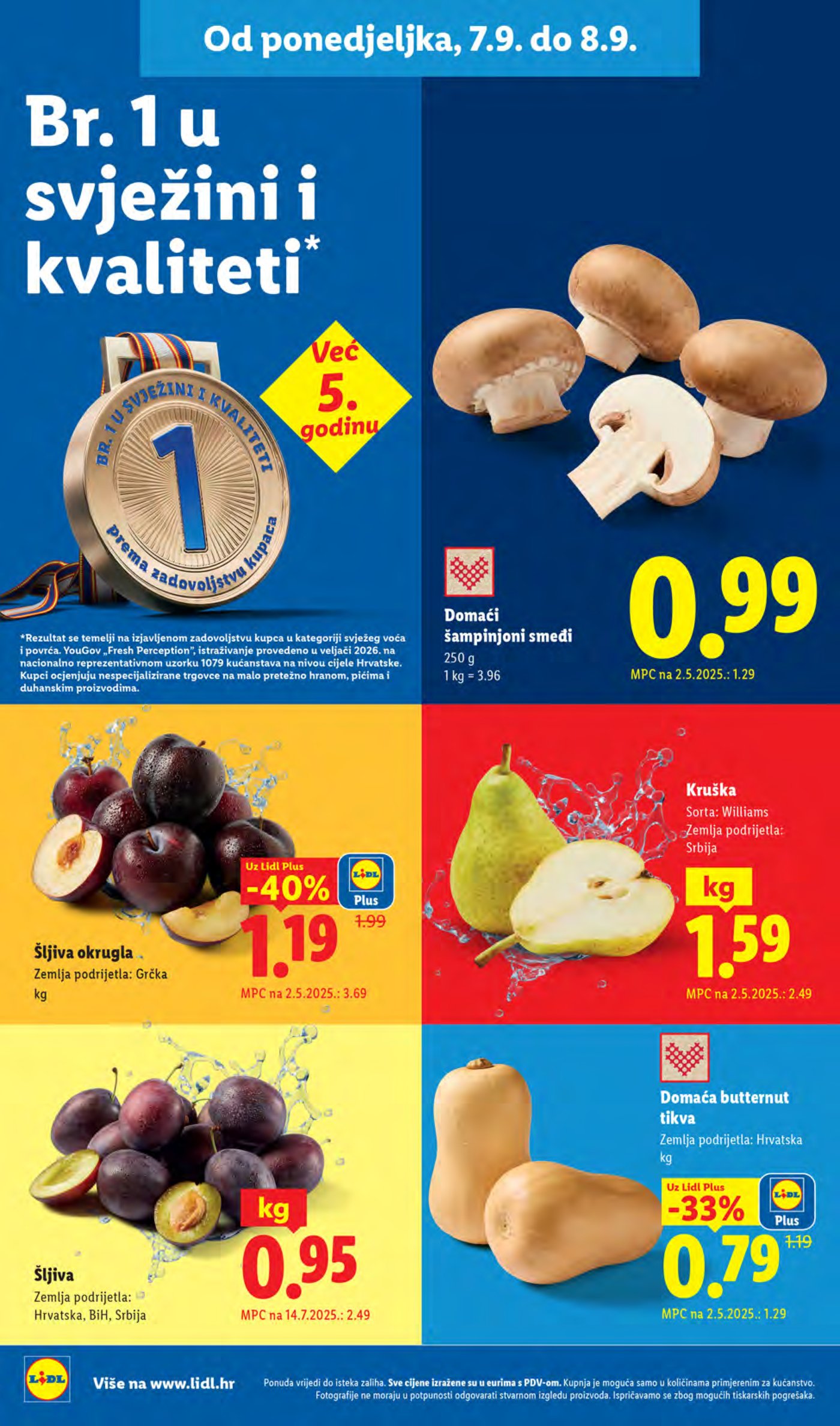 Lidl Super ponuda od ponedjeljka 07.09.-13.09.2026.
