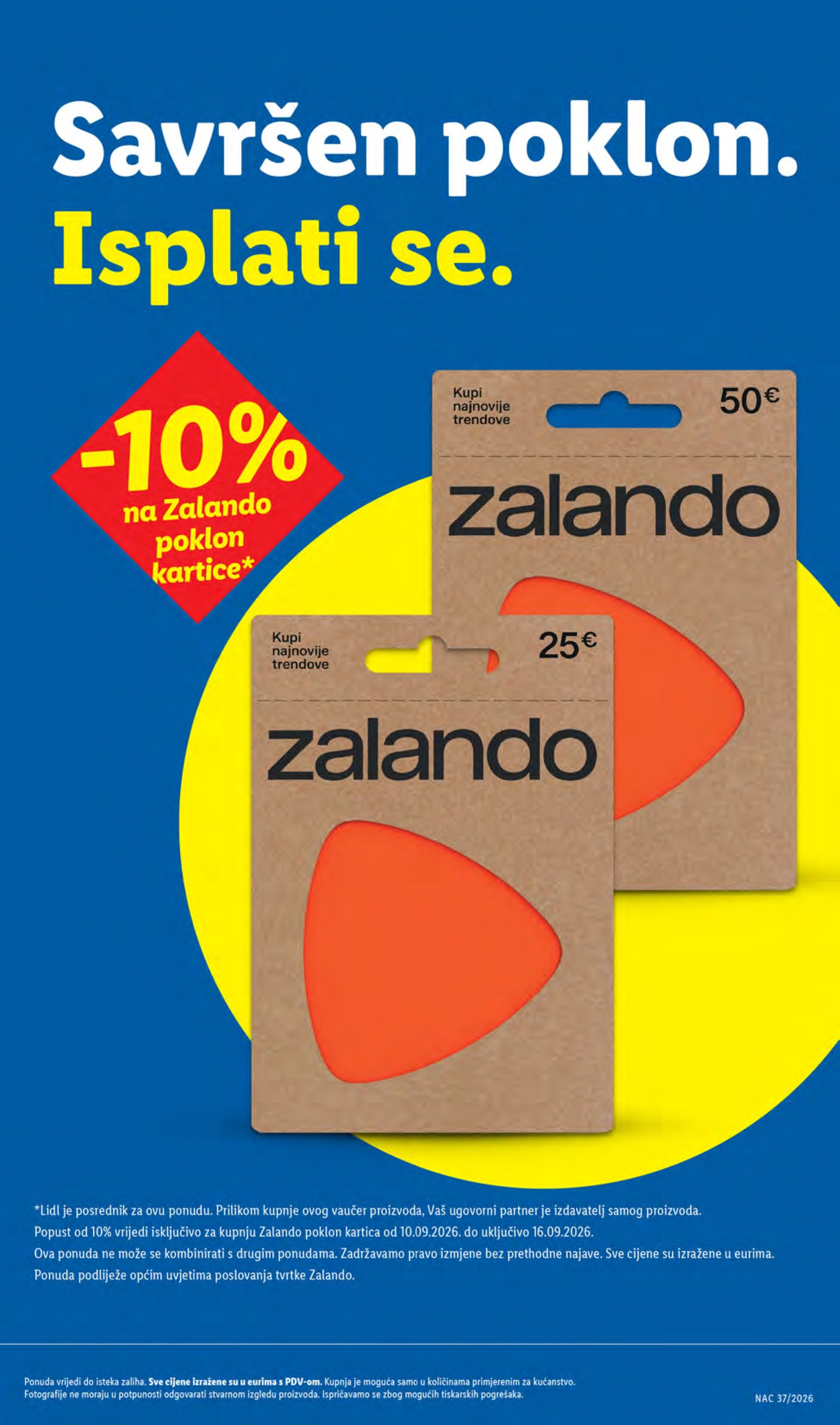 Lidl Super ponuda od ponedjeljka 07.09.-13.09.2026.