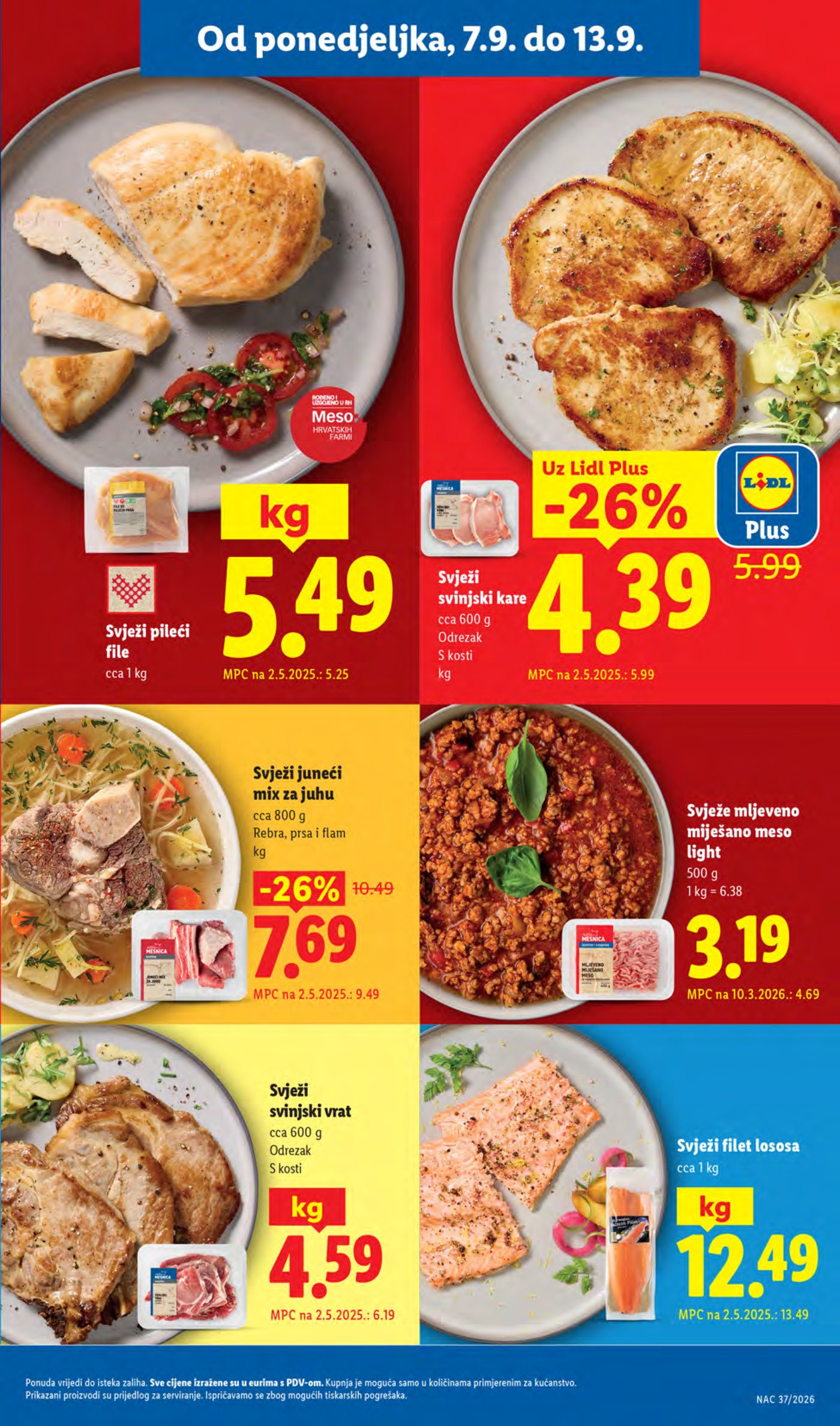 Lidl Super ponuda od ponedjeljka 07.09.-13.09.2026.