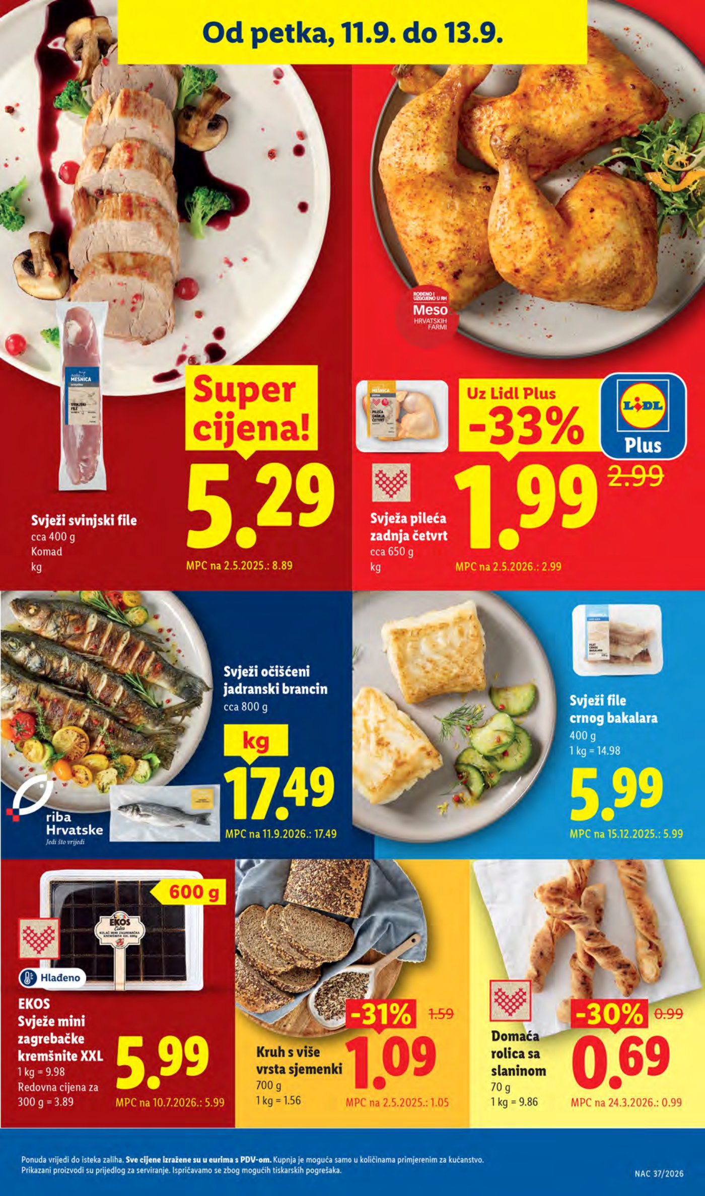 Lidl Super ponuda od ponedjeljka 07.09.-13.09.2026.